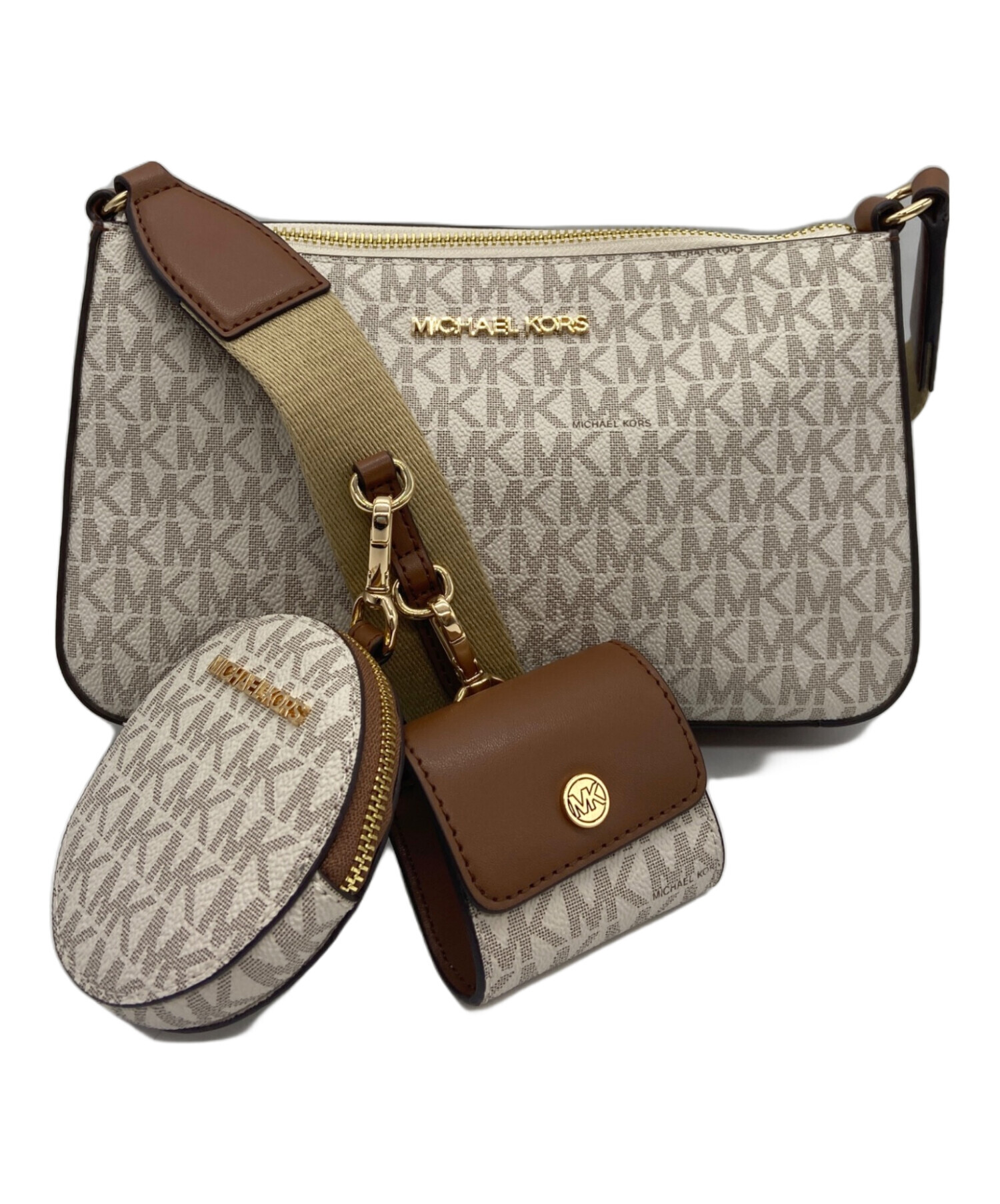 MICHAEL KORS マイケルコース/ジェットセットトラベルクロスボディバッグ/32S7GJSC7B/Aランク/09【中古】 中古・古着通販】MICHAEL KORS (マイケル・コース) JET SET TRAVEL