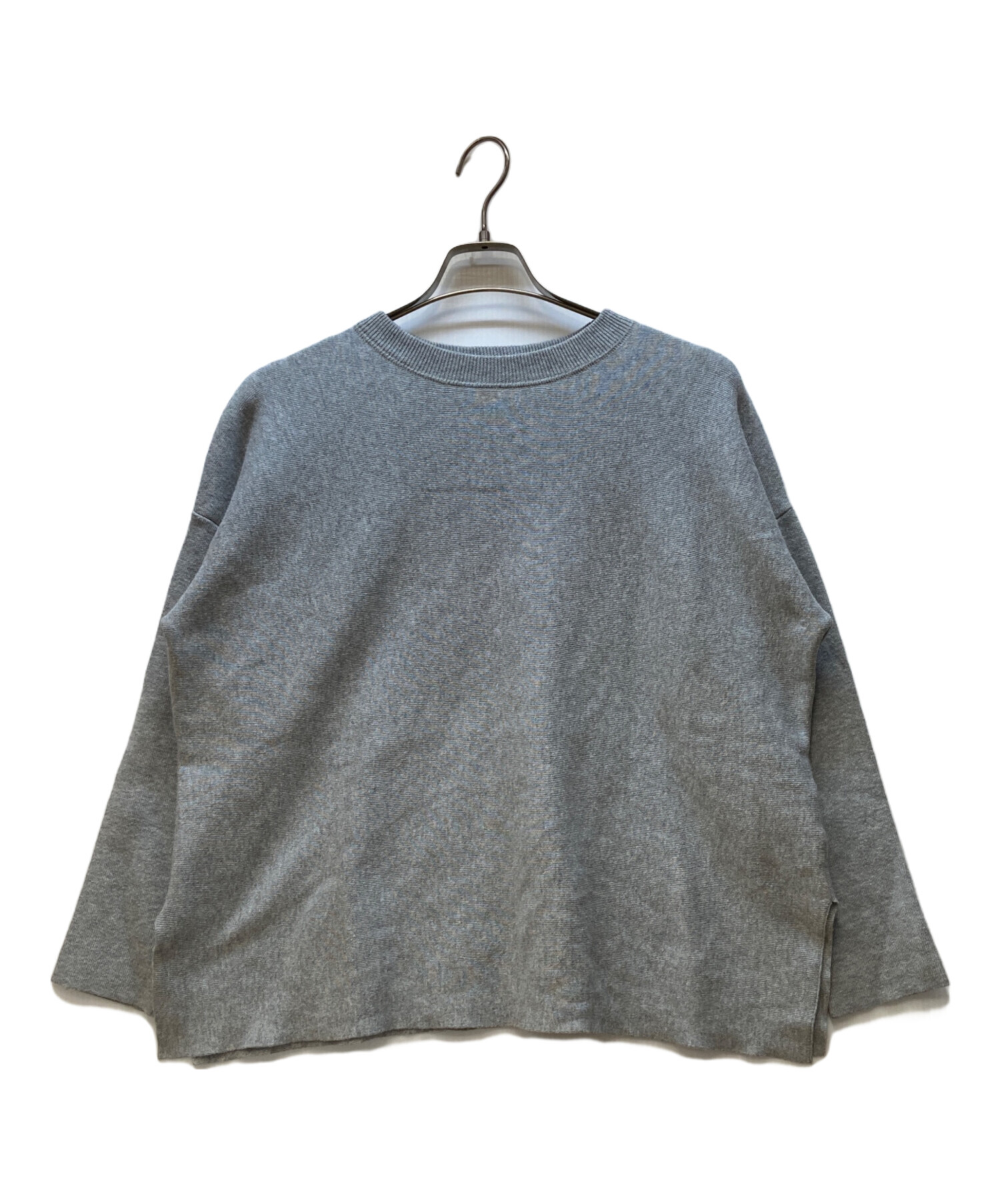 中古・古着通販】SLOBE IENA (スローブ イエナ) 薄手ニット グレー