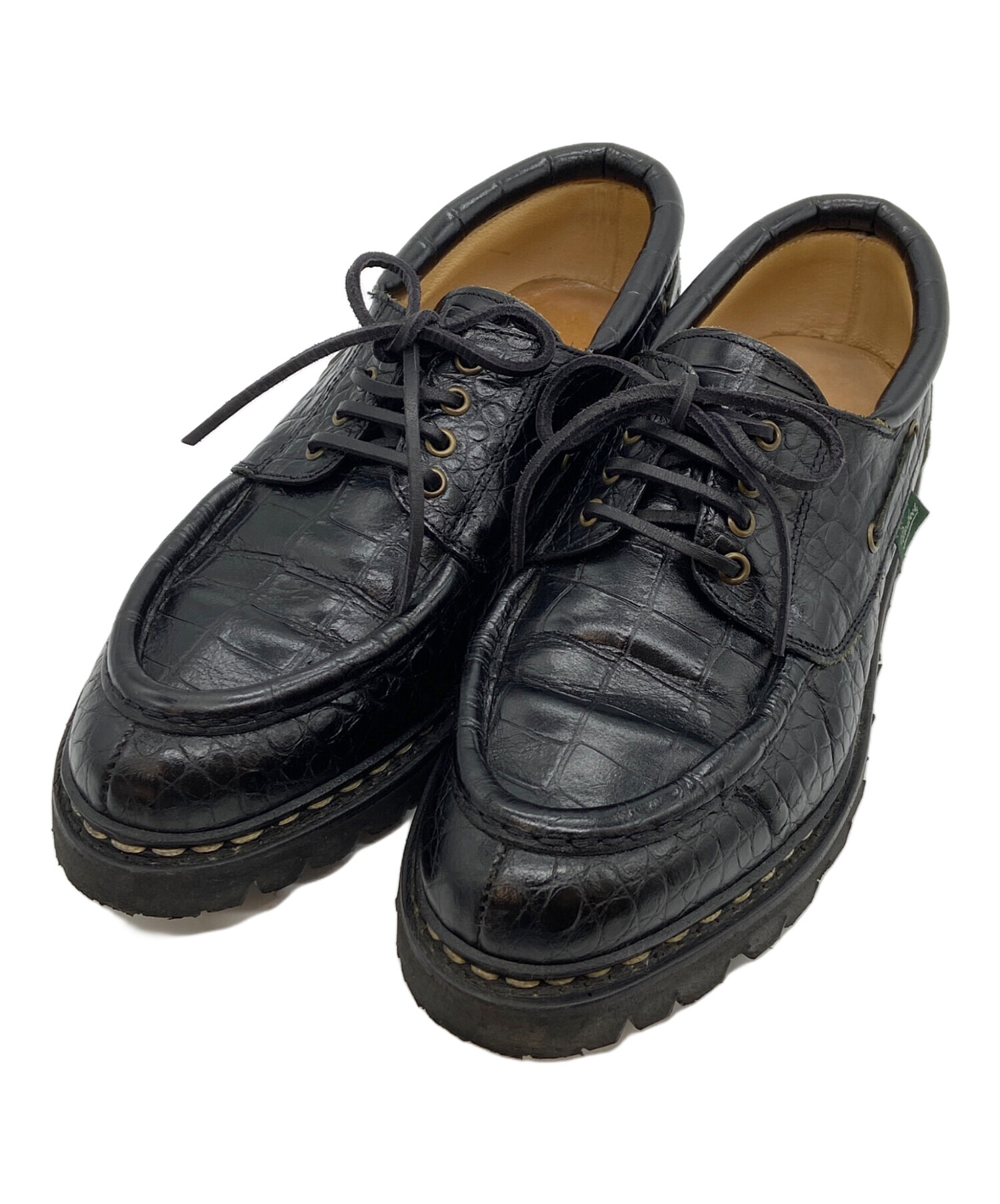 パラブーツ　paraboots chimey ブラック　サイズ8 新品未使用品 中古・古着通販】PARABOOT (パラブーツ) CHIMEY レザーシューズ/B SHOP