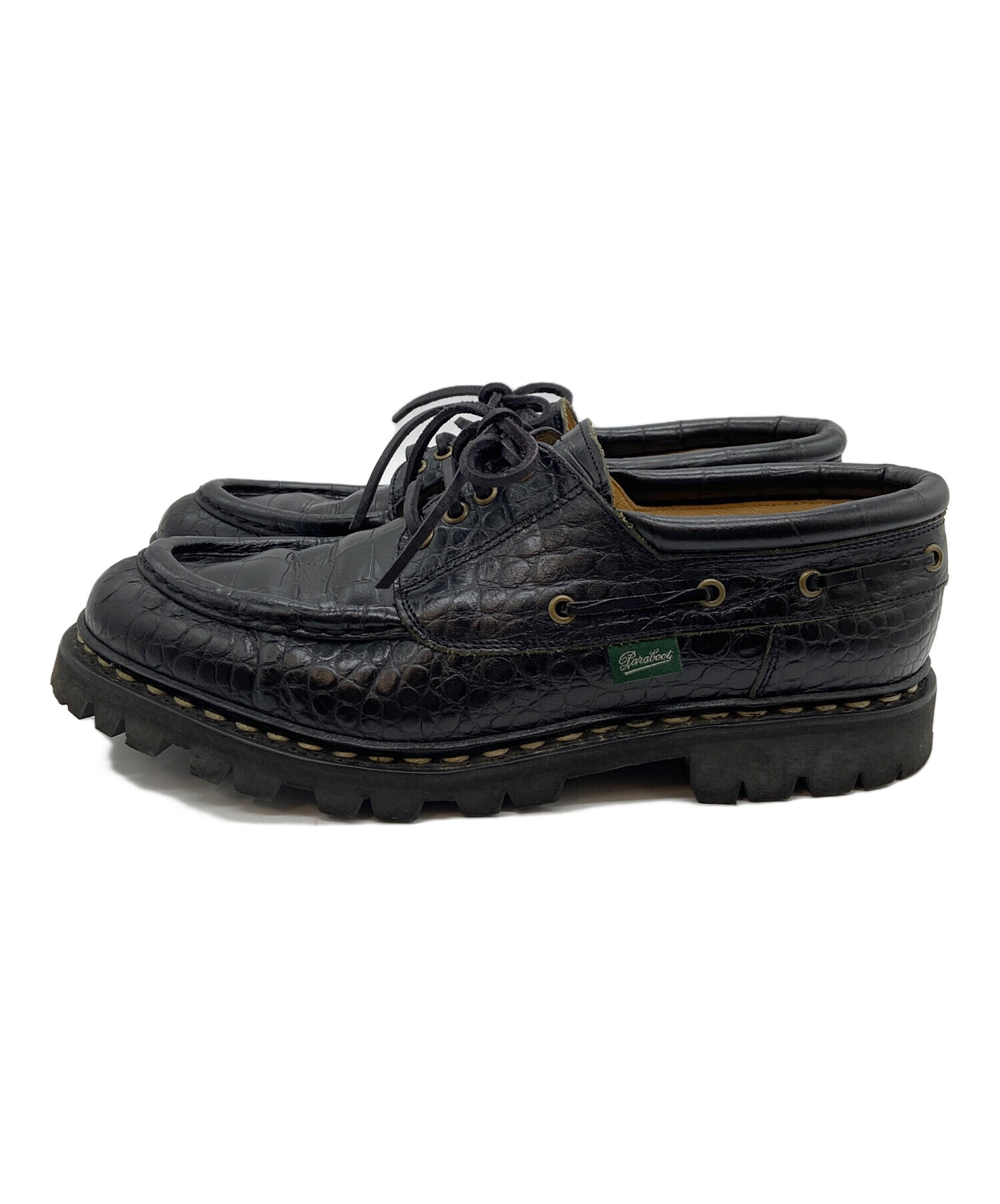 Paraboot CHIMEY パラブーツ　シメイBLACK 中古 size 8 中古・古着通販】PARABOOT (パラブーツ) CHIMEY レザーシューズ/B SHOP