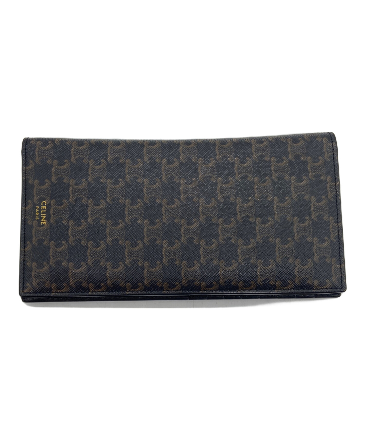 中古・古着通販】CELINE (セリーヌ) 長財布/トリオンフバーティカル 