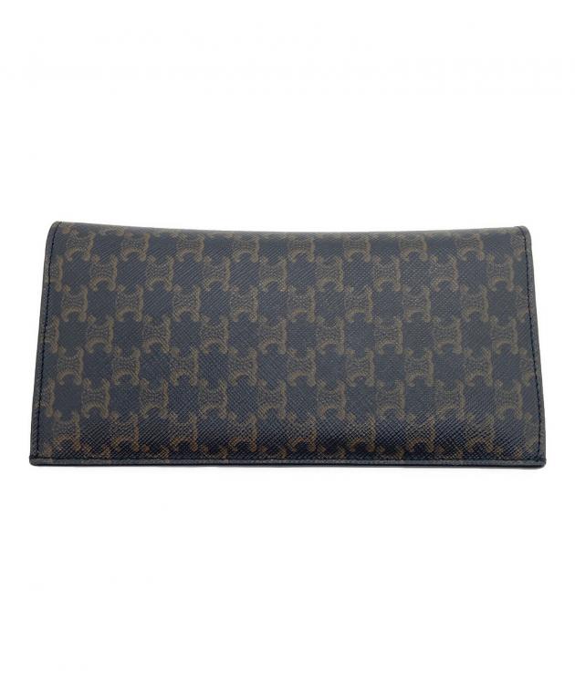 中古・古着通販】CELINE (セリーヌ) 長財布/トリオンフバーティカル 