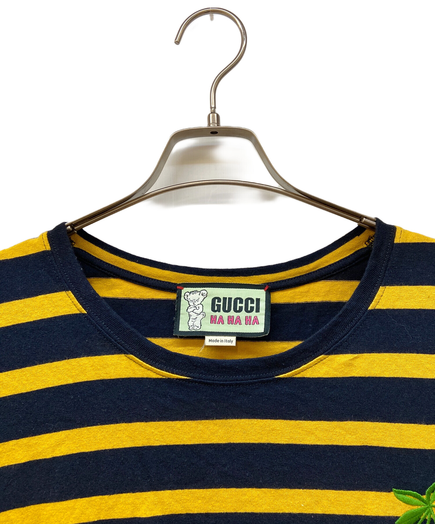 中古・古着通販】GUCCI (グッチ) 半袖カットソー/HAHAHA チェリー