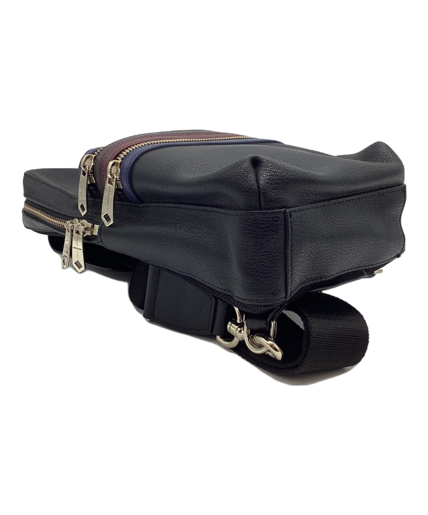 Paul Smith ナイロンボディバッグ新品未使用 中古・古着通販】PAUL SMITH (ポールスミス) ボディバッグ ブラック