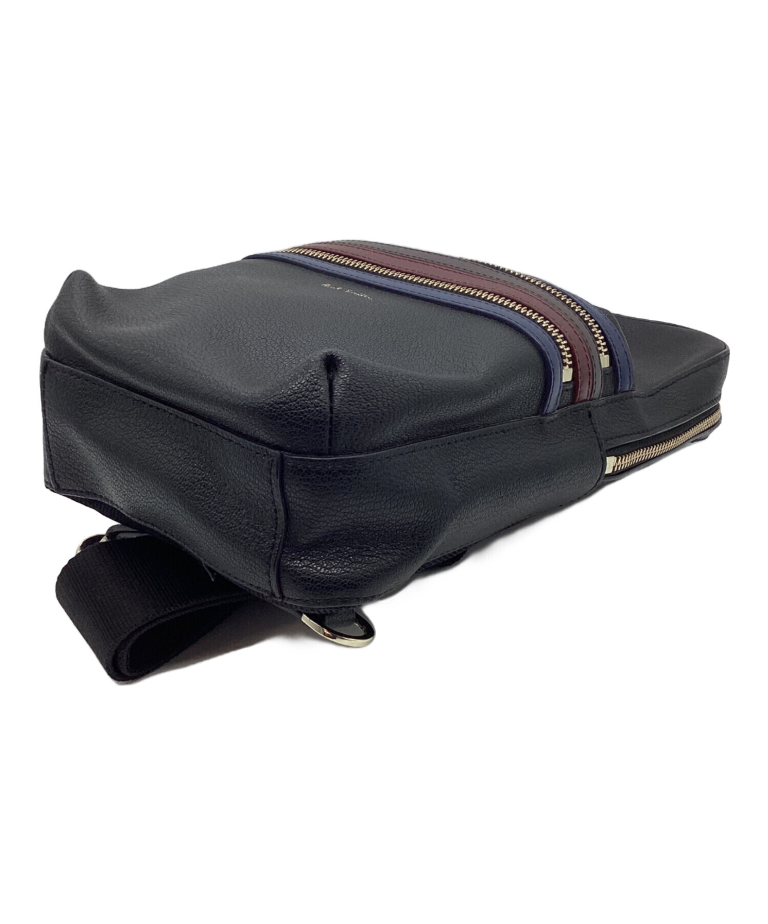中古・古着通販】PAUL SMITH (ポールスミス) ボディバッグ ブラック