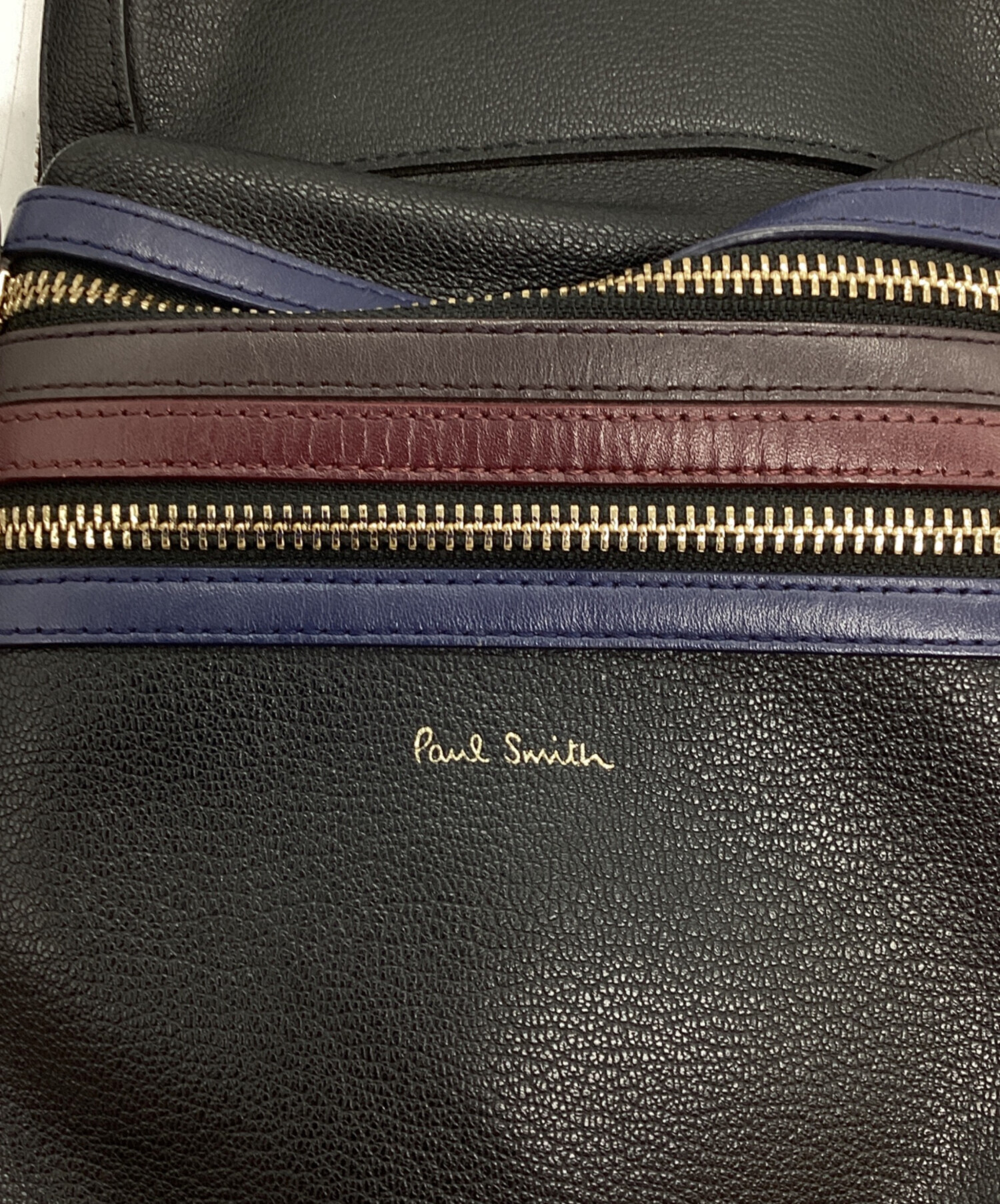 中古・古着通販】PAUL SMITH (ポールスミス) ボディバッグ ブラック