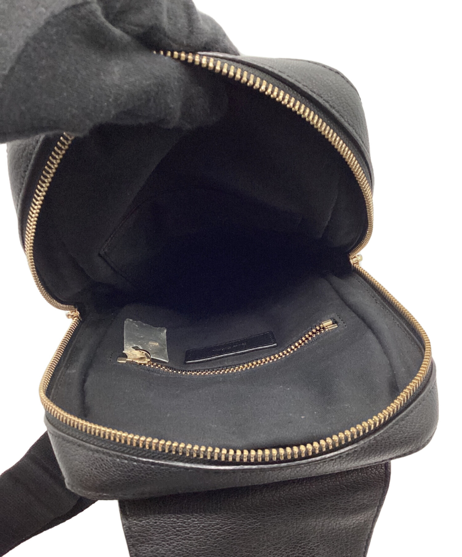 中古・古着通販】PAUL SMITH (ポールスミス) ボディバッグ ブラック