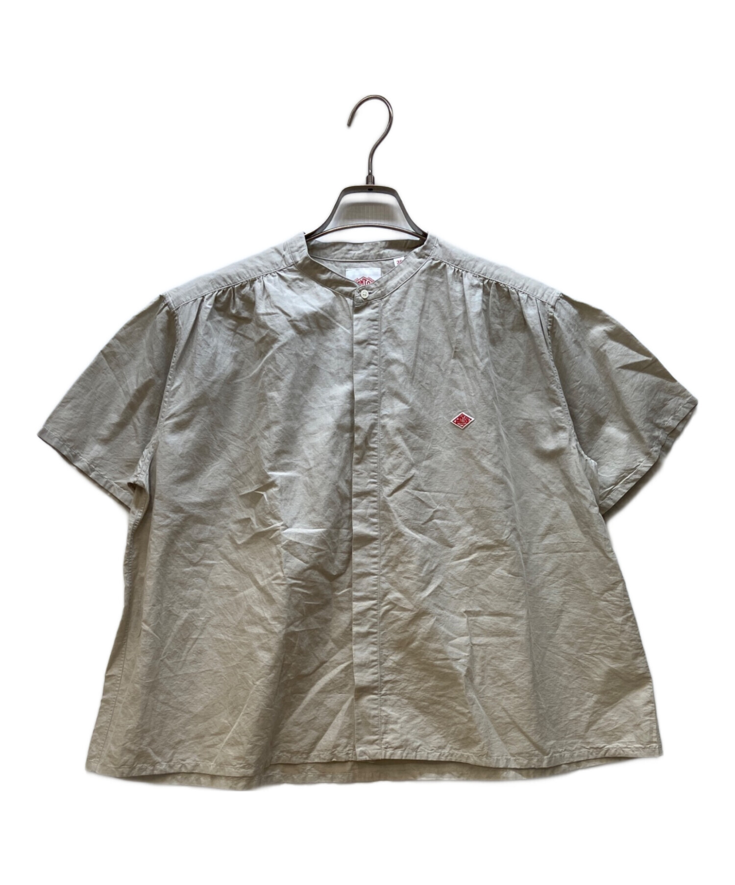 中古・古着通販】DANTON (ダントン) 半袖シャツ/コットンリネン 半袖