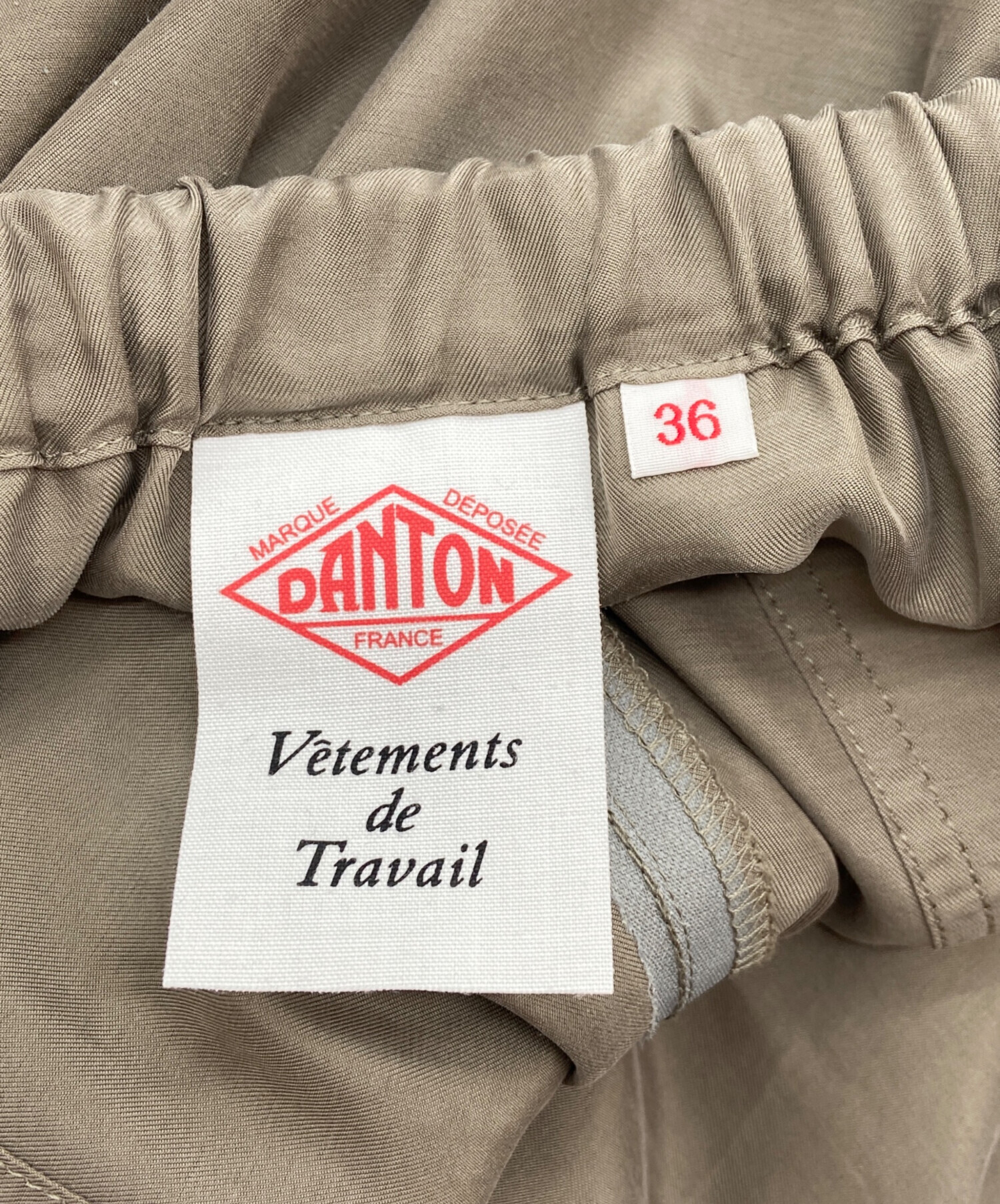 中古・古着通販】DANTON (ダントン) イージーパンツ/コットン リネン 
