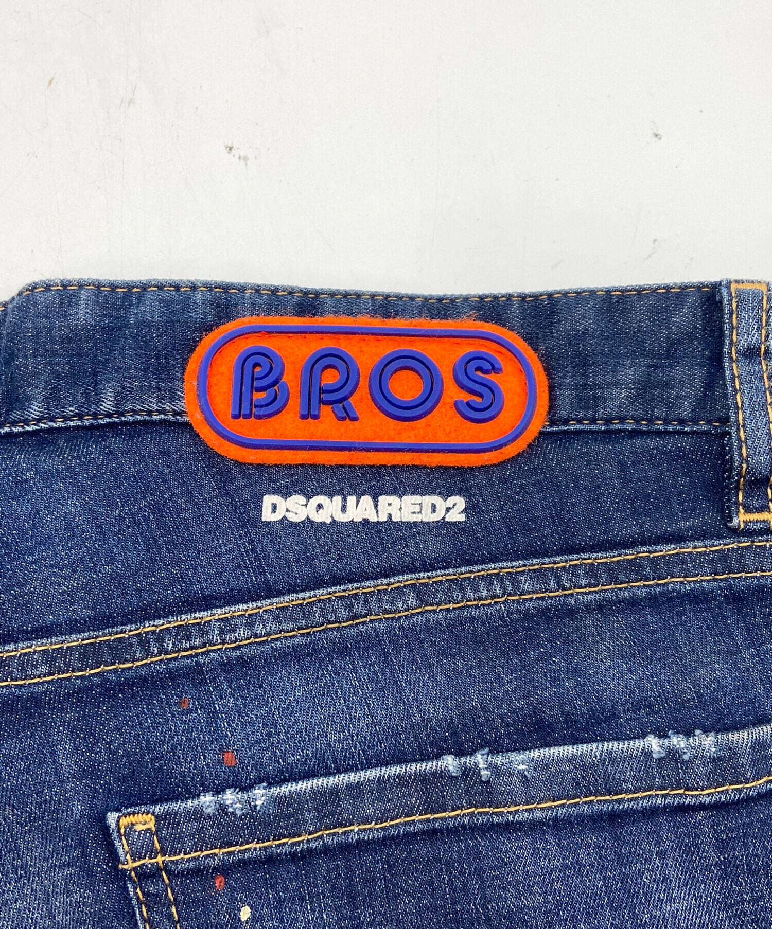 中古・古着通販】DSQUARED2 (ディースクエアード) ダメージデニム