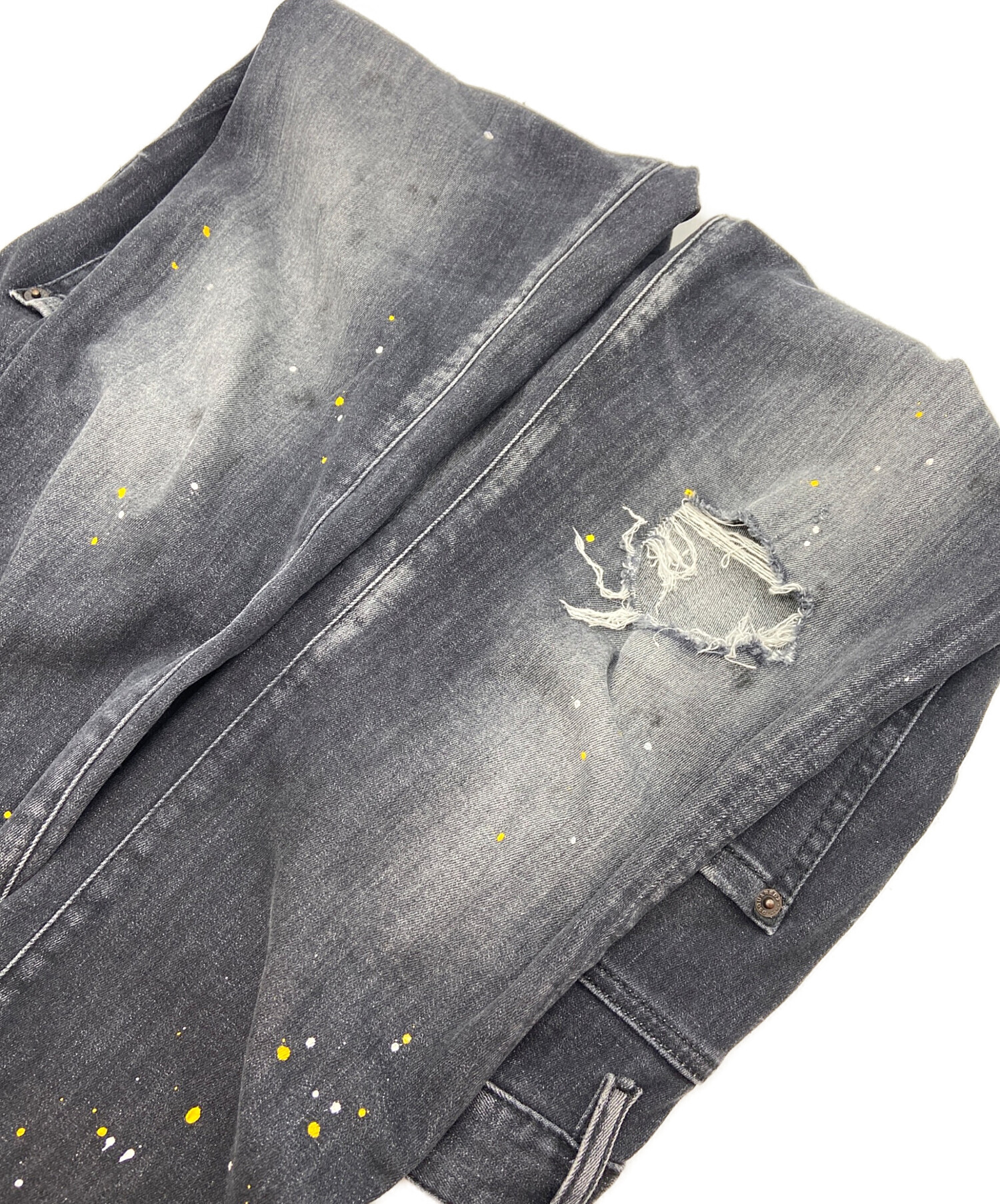 中古・古着通販】DSQUARED2 (ディースクエアード) ダメージデニム