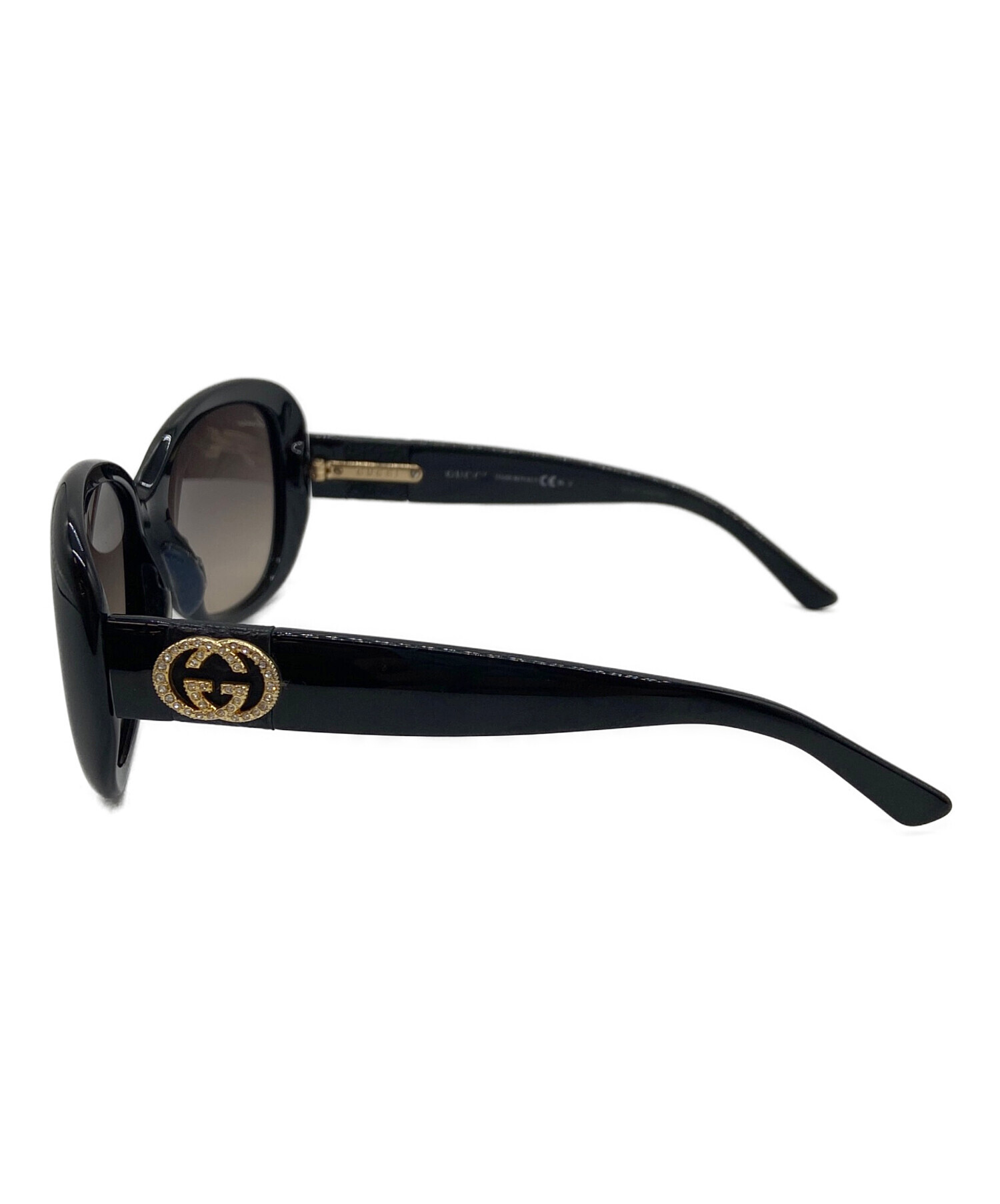 中古・古着通販】GUCCI (グッチ) サングラス ブラック｜ブランド・古着