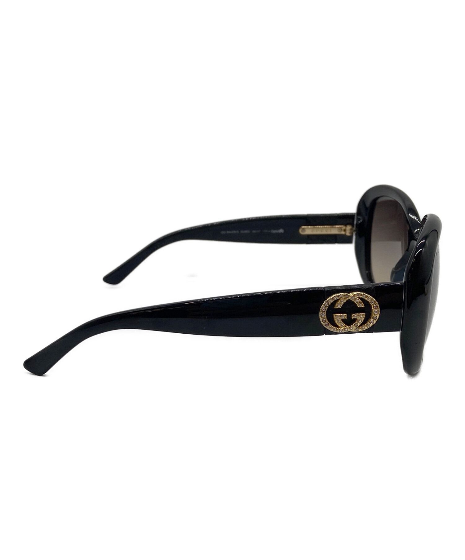 中古・古着通販】GUCCI (グッチ) サングラス ブラック｜ブランド・古着