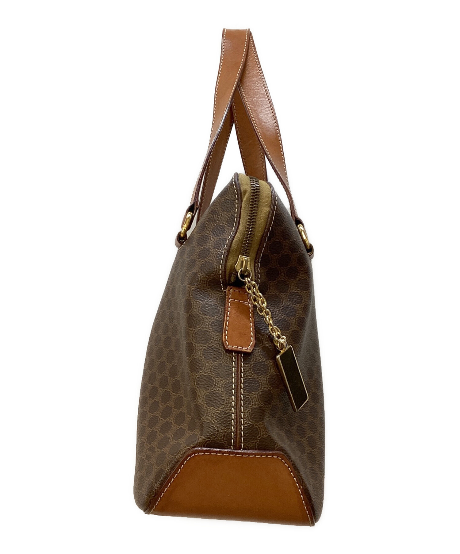 中古・古着通販】CELINE (セリーヌ) トートバッグ/マカダム ブラウン