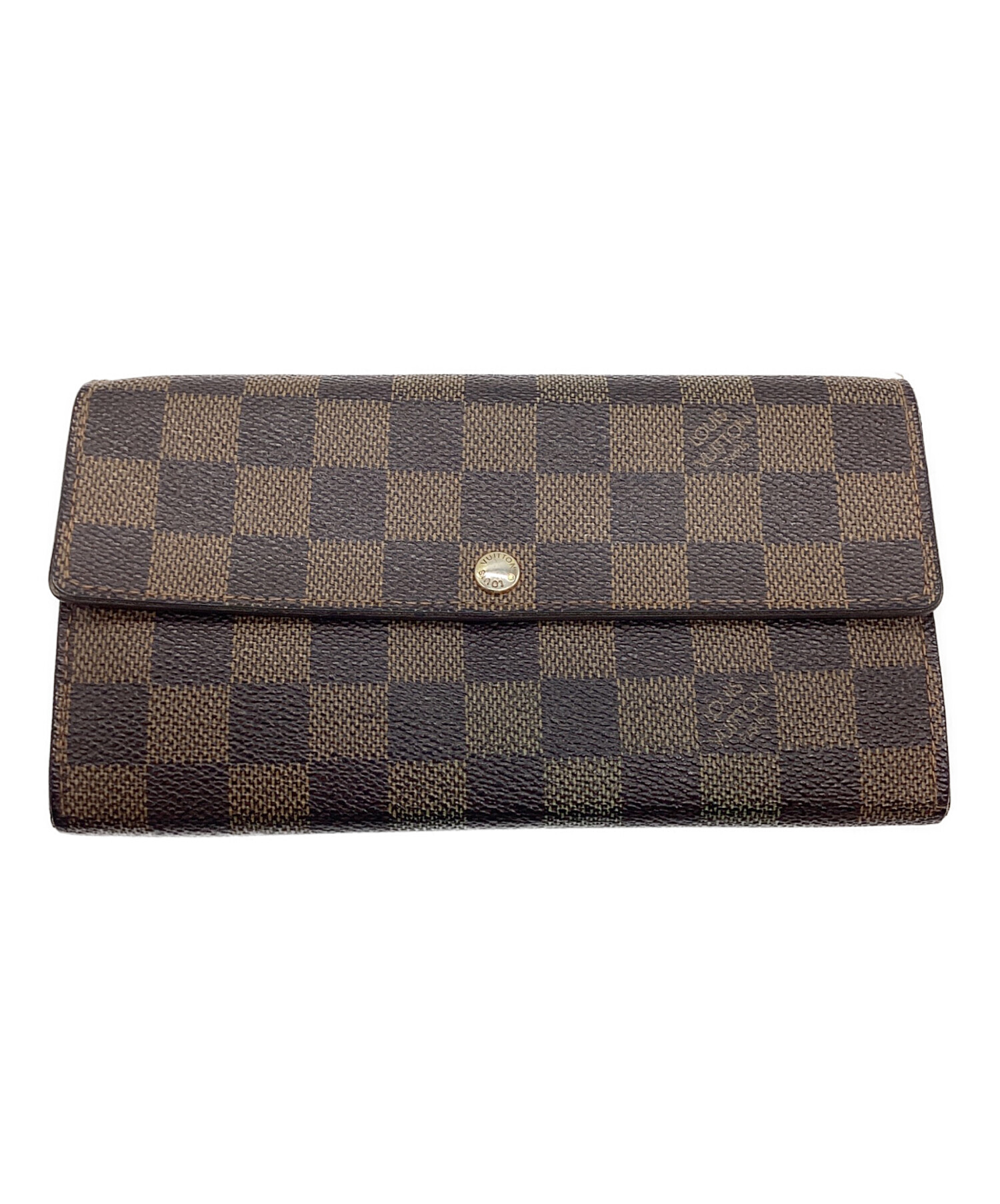極上美品✨ルイヴィトン ダミエ ポルトフォイユ サラ 　長財布　ブラウン　L37 中古・古着通販】LOUIS VUITTON (ルイ ヴィトン) 長財布/ダミエ