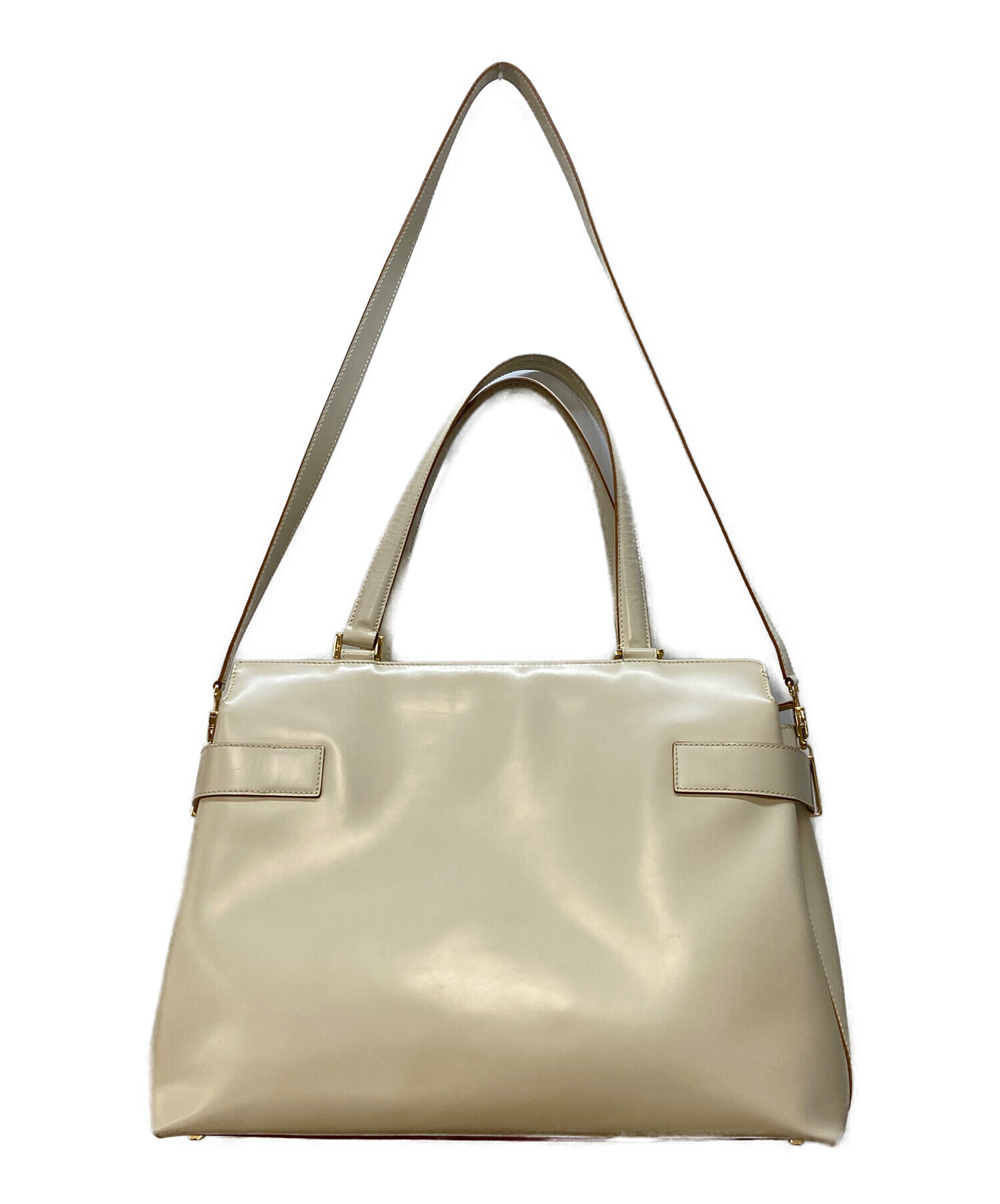 フェラガモ　バッグ　ホワイト最終値下げ！ 中古・古着通販】Salvatore Ferragamo (サルヴァトーレ フェラガモ