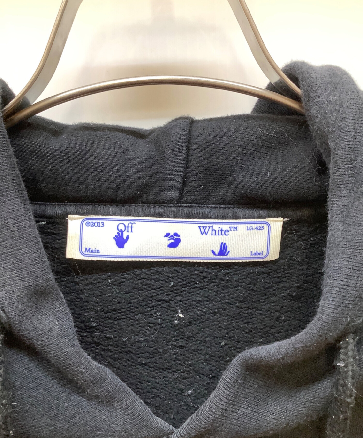中古・古着通販】OFFWHITE (オフホワイト) プルオーバーパーカー/21SS