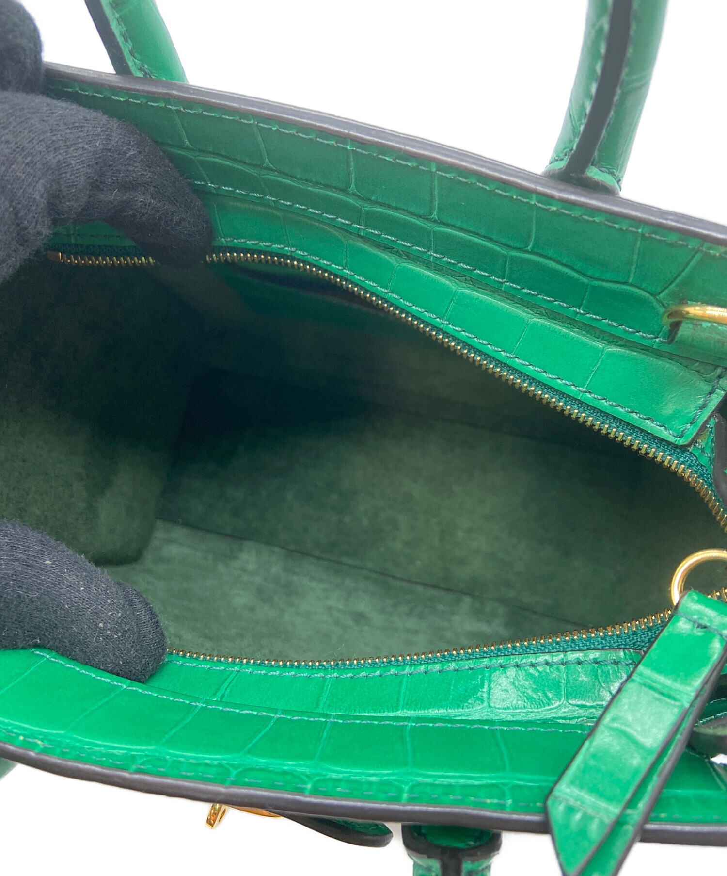 中古・古着通販】MULBERRY (マルベリー) マイクロ ジップド ベイズ