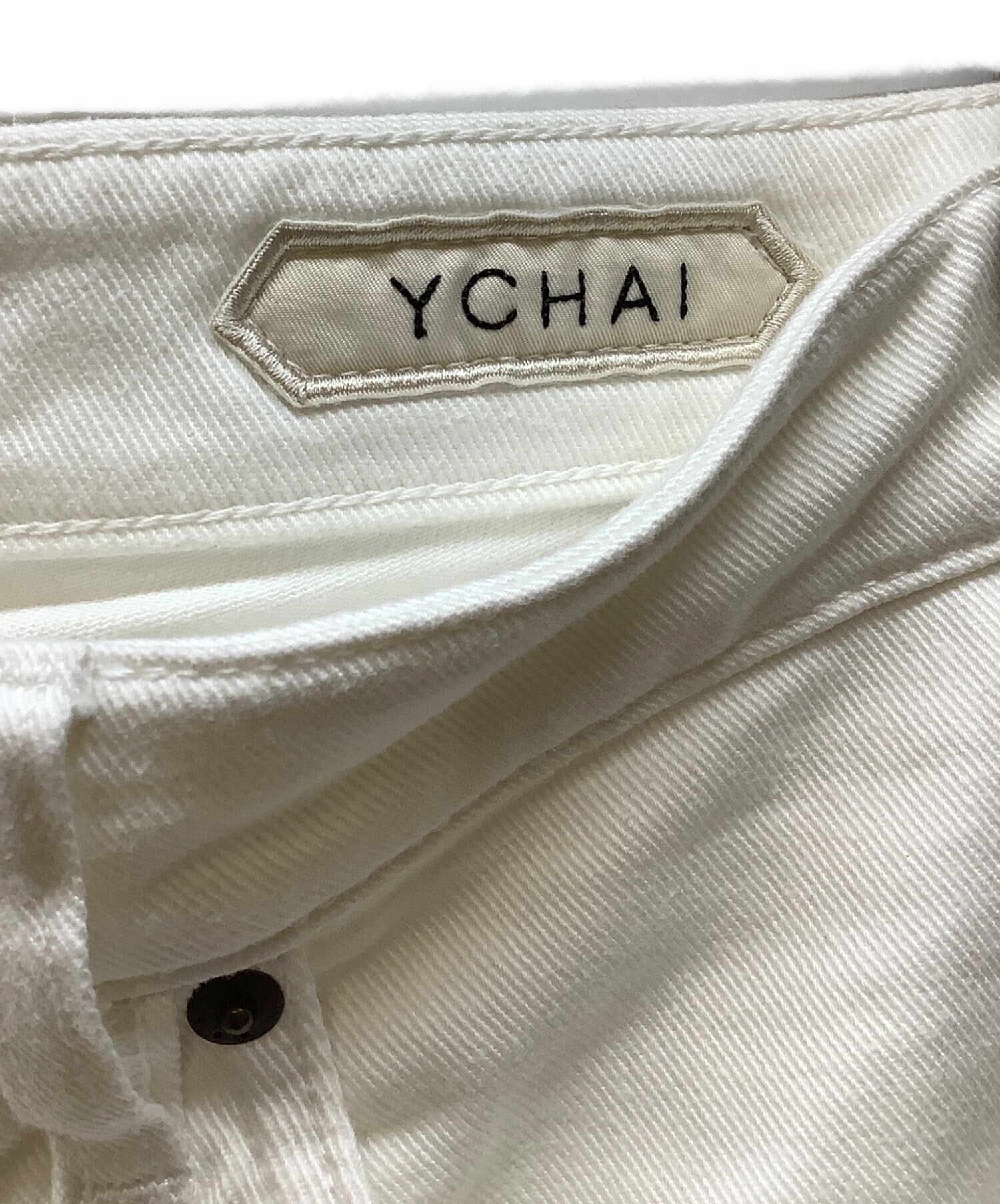 【YCHAI】定価約80%OFF イカイ パンツ 31 SIVIGLIA 中古・古着通販】YCHAI (イカイ) デニムパンツ/TORPEDO ホワイト