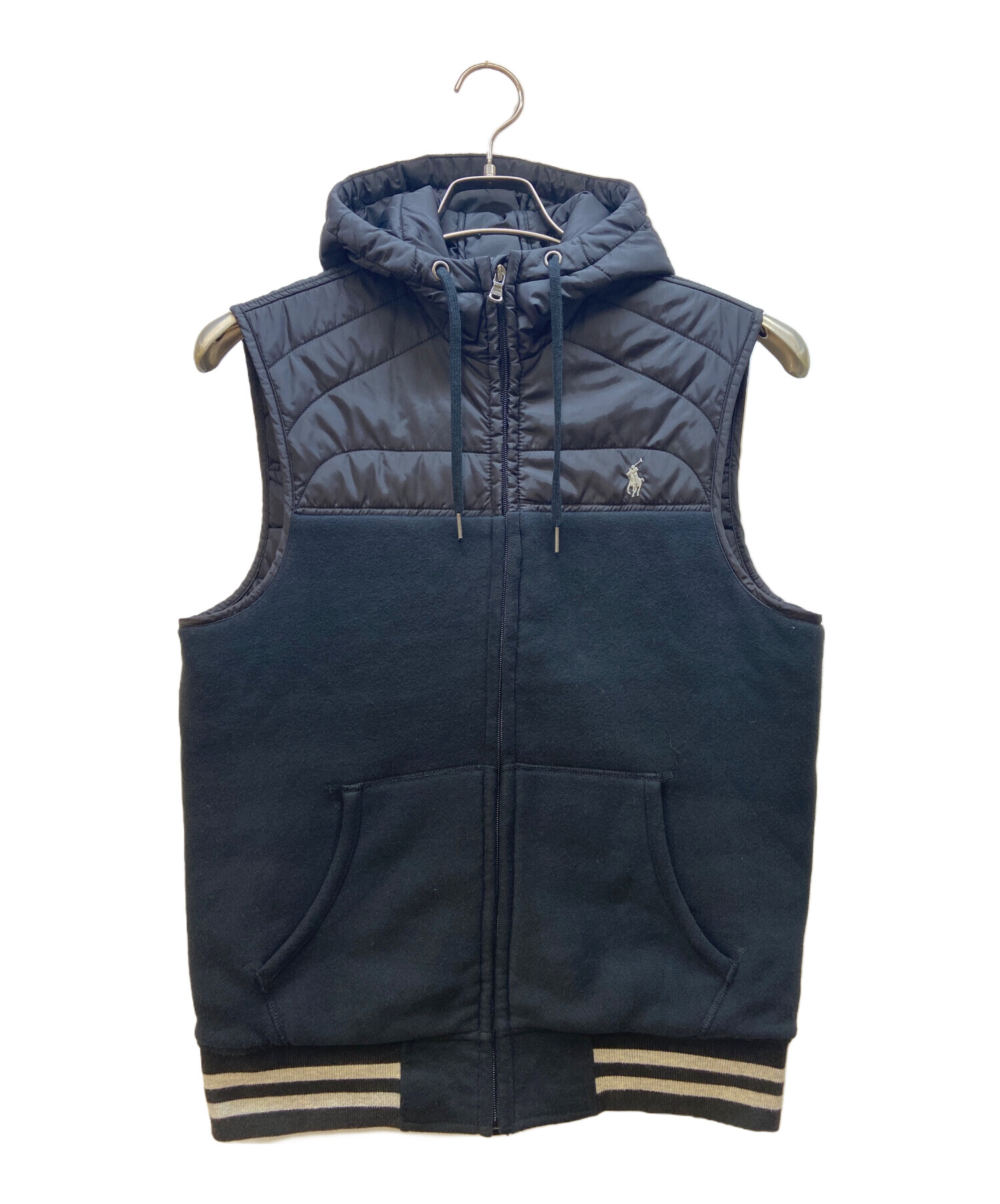 ラルフローレンブラックレーベル　中綿ベスト 中古・古着通販】POLO RALPH LAUREN (ポロ・ラルフローレン) 中綿