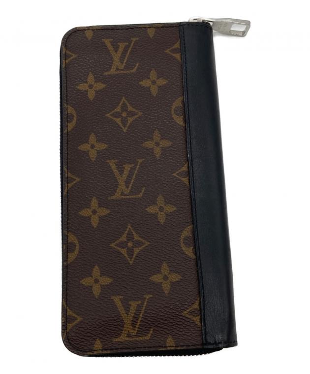 ルイヴィトン ジッピーウォレット ヴェルティカル マカサー モノグラム 長財布 中古・古着通販】LOUIS VUITTON (ルイ ヴィトン) 長財布/モノグラム