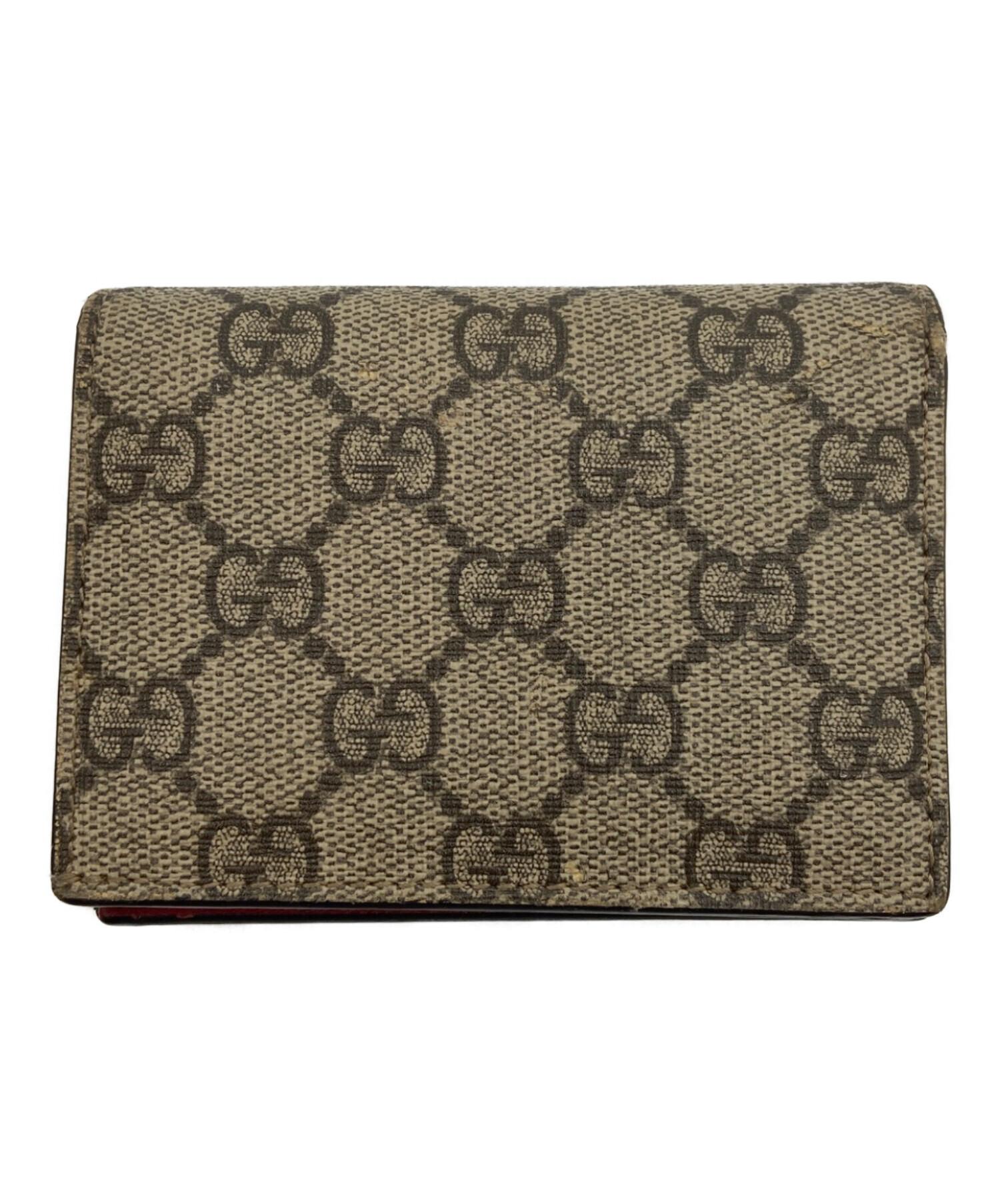 中古・古着通販】GUCCI (グッチ) 2つ折り財布/レインボー ブラウン