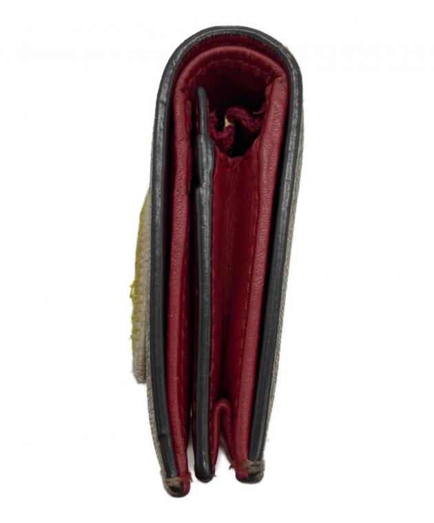 中古・古着通販】GUCCI (グッチ) 2つ折り財布/レインボー ブラウン