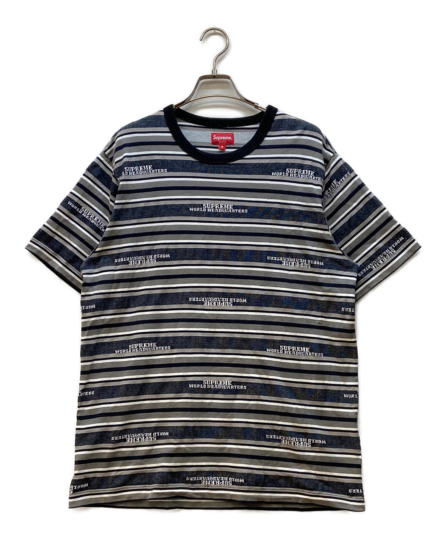 中古・古着通販】SUPREME (シュプリーム) 半袖カットソー ブラック 