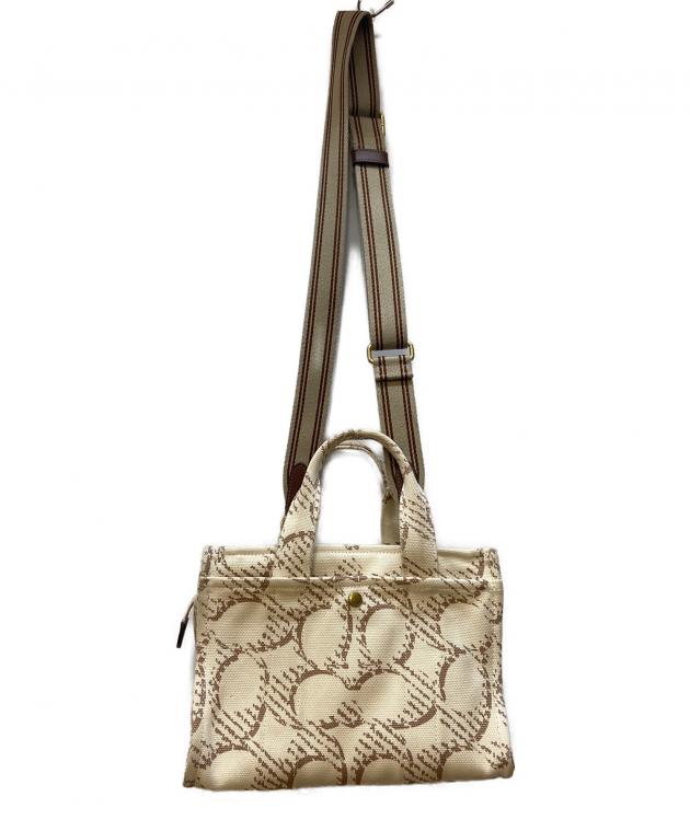 中古・古着通販】COACH (コーチ) ハンドバッグ/シグネチャー/カーゴ