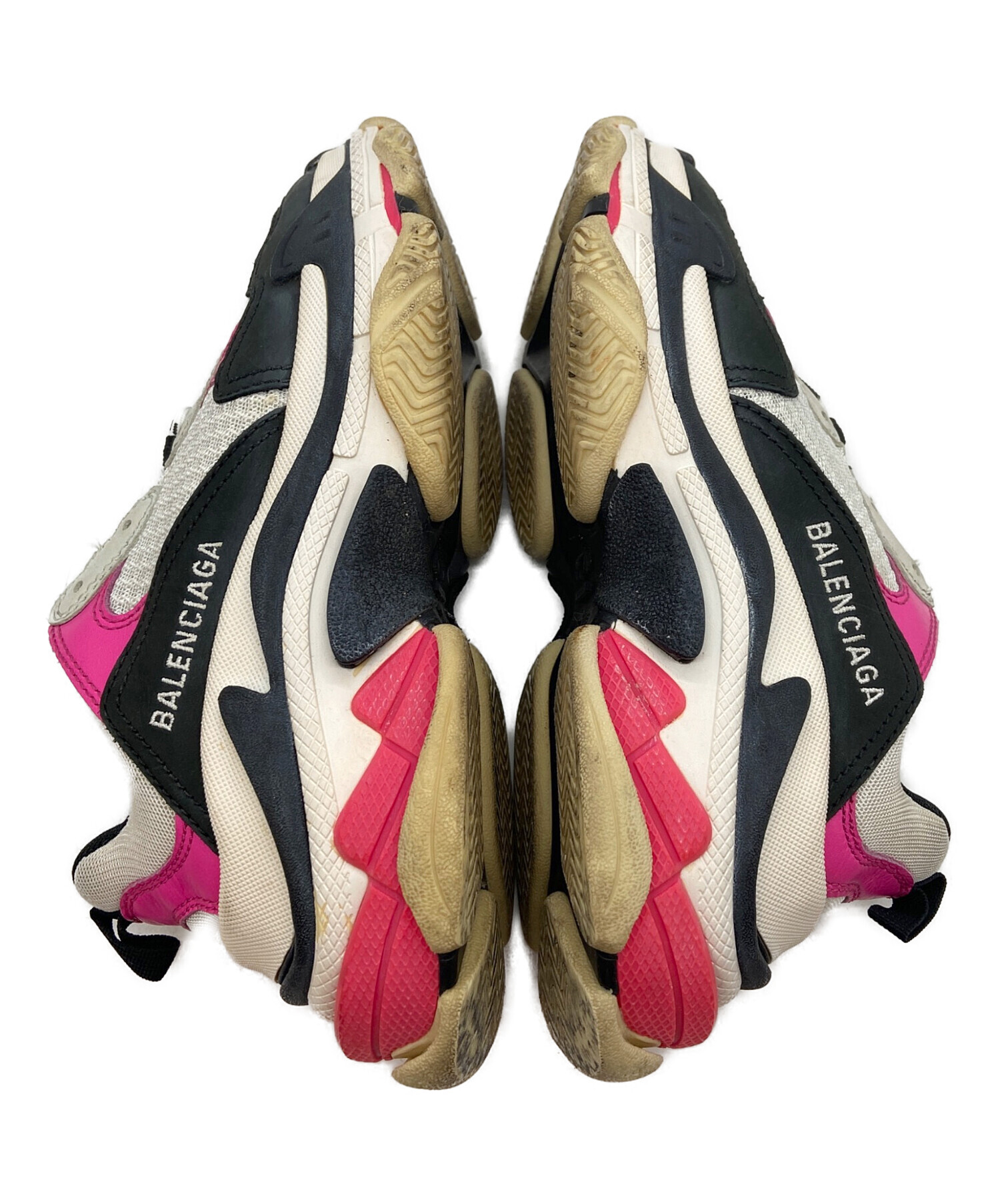 新品激安 ♡ BALENCIAGA バレンシアガ スニーカー 厚底 37 中古・古着通販】BALENCIAGA (バレンシアガ) 厚底スニーカー/triple s
