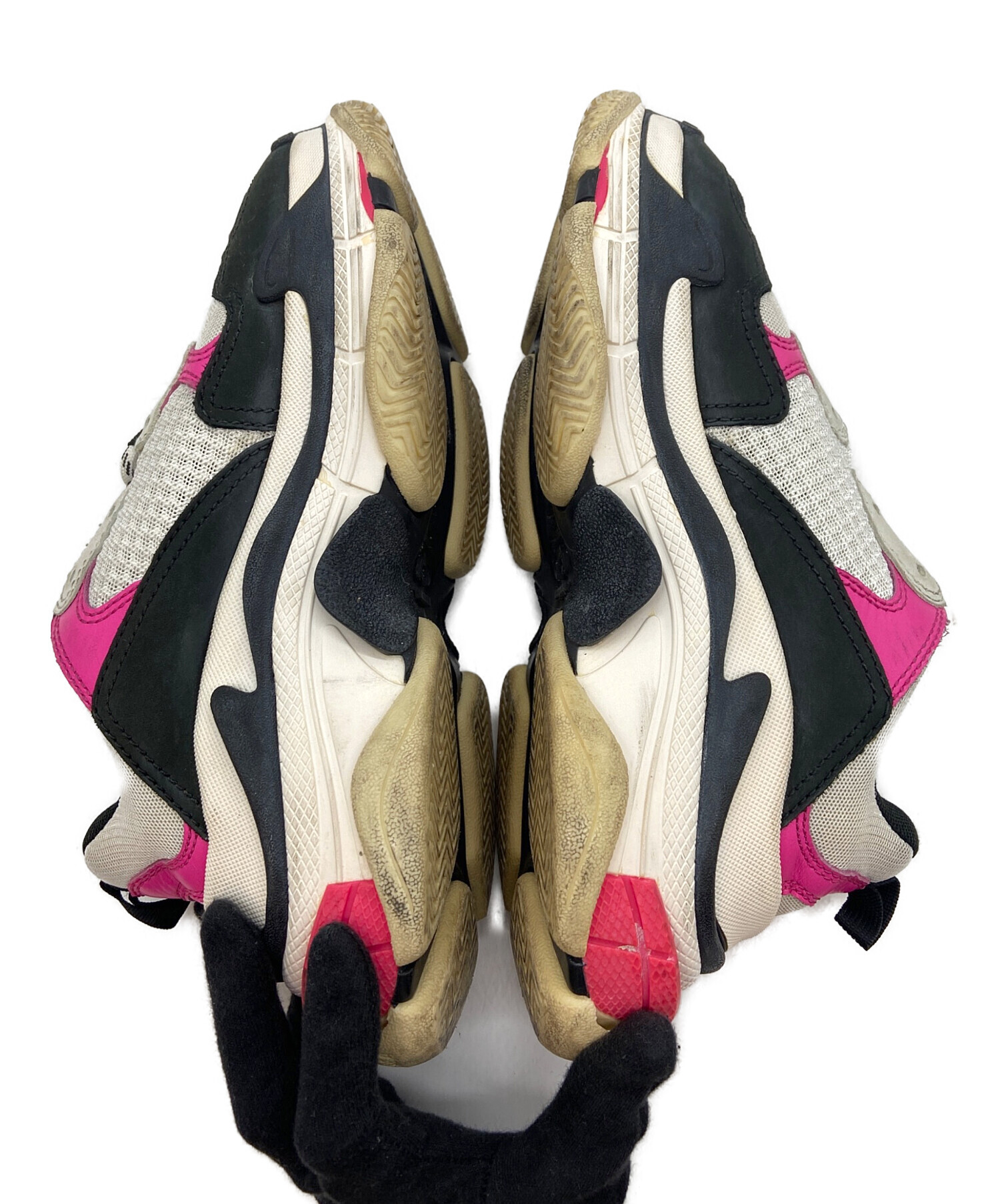 BALENCIAGA Triple S スニーカー 36サイズ 23.5 厚底 中古・古着通販】BALENCIAGA (バレンシアガ) 厚底スニーカー/triple s