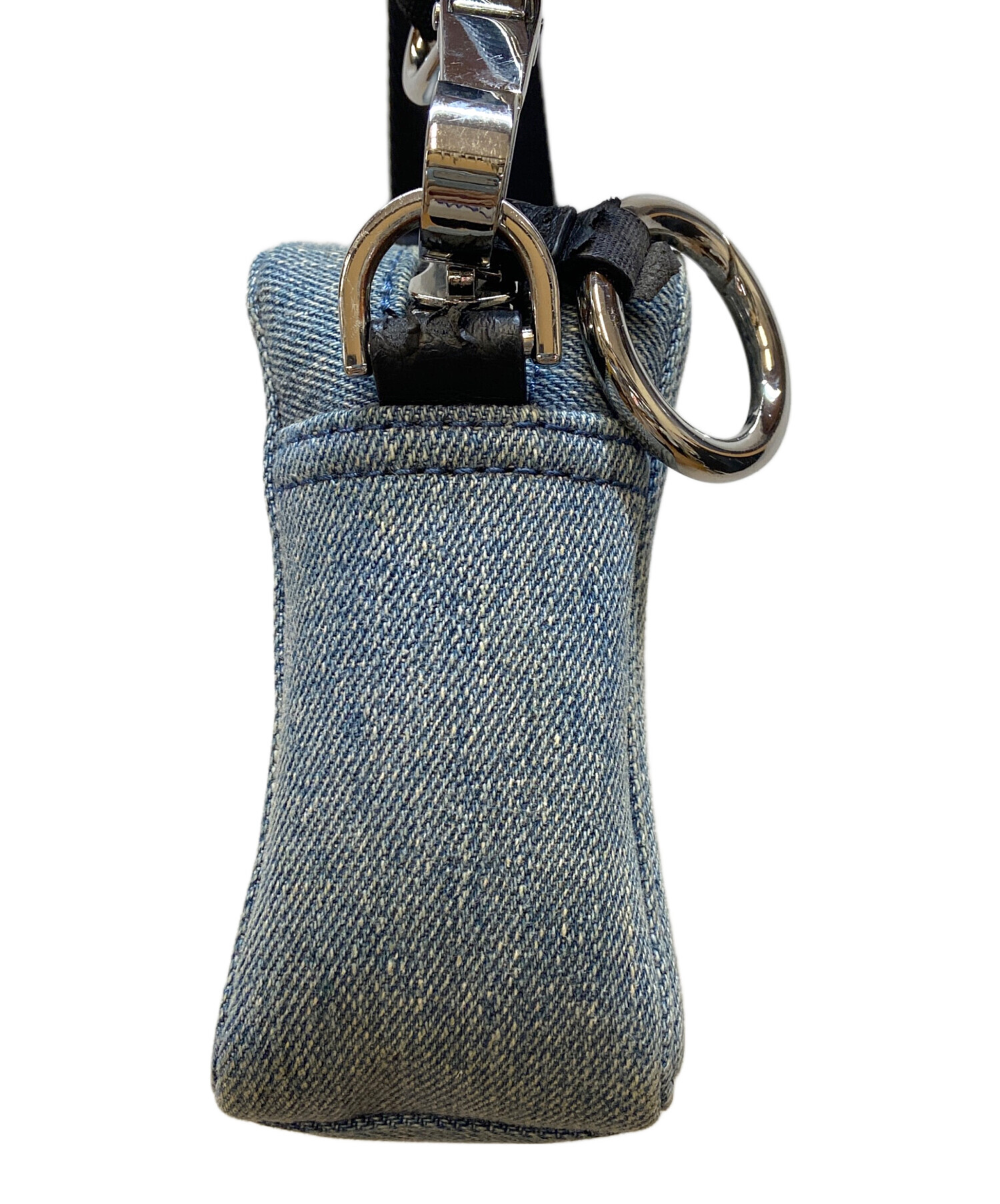 中古・古着通販】DIESEL (ディーゼル) ショルダーバッグ/デニム ブルー