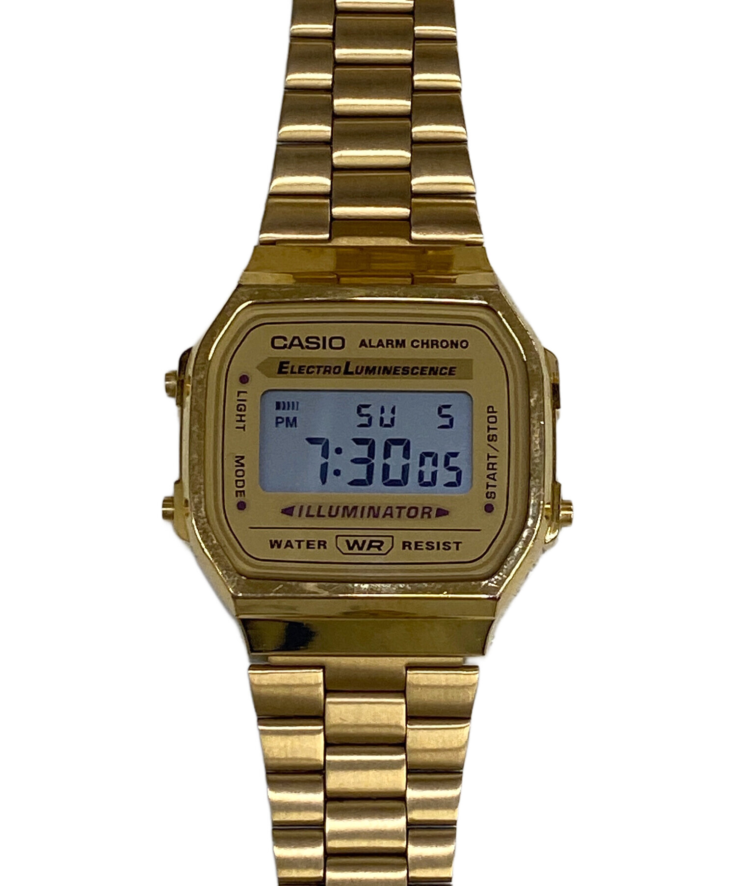 中古・古着通販】CASIO (カシオ) リストウォッチ ゴールド｜ブランド