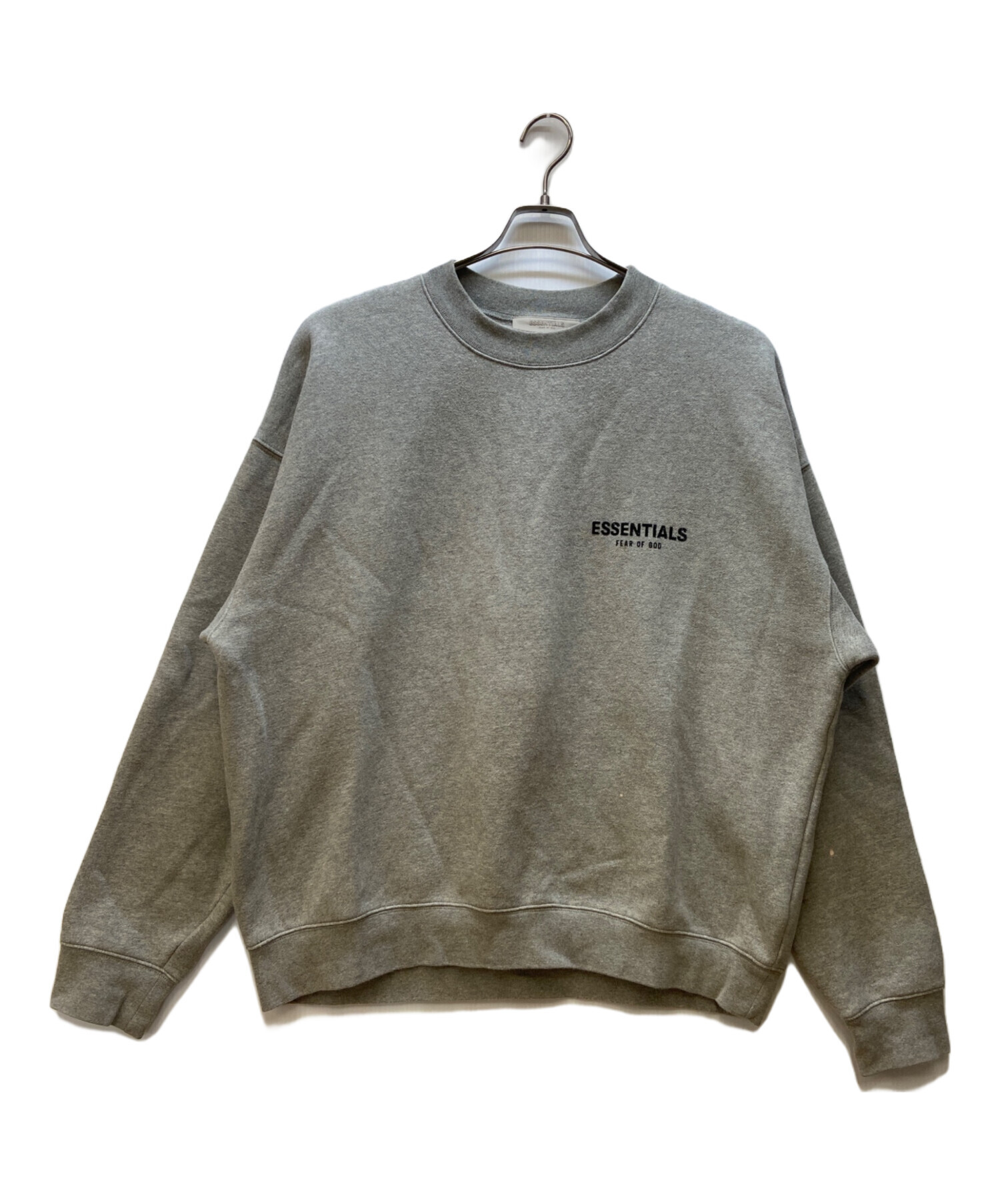 Fear of God ESSENTIALS スウェット M グレー 【古着】【中古】【送料無料】 中古・古着通販】FOG ESSENTIALS (フィアオブゴッド エッセンシャル