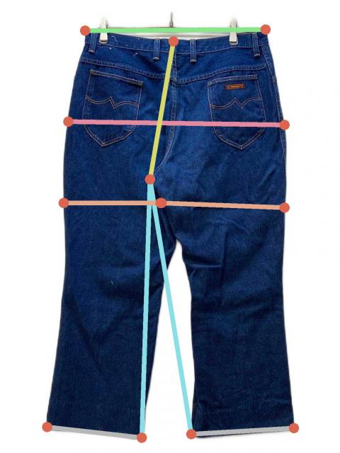 中古・古着通販】Wrangler (ラングラー) デニムパンツ インディゴ