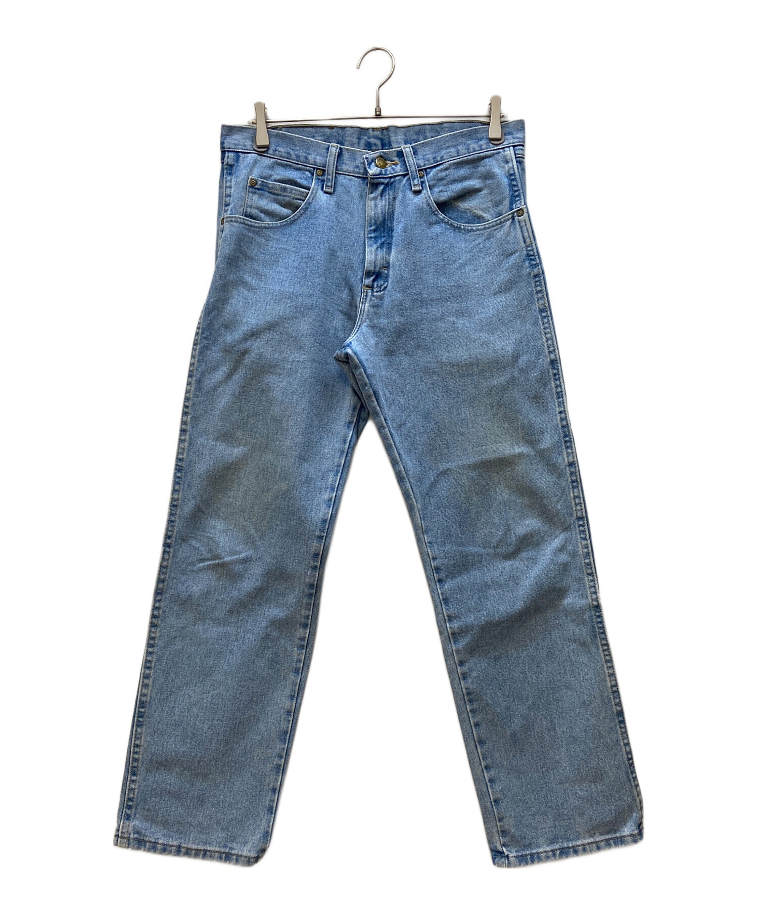 るるる　wrangler 古着 ラングラー 中古・古着通販】Wrangler (ラングラー) ワイドデニムパンツ ブルー