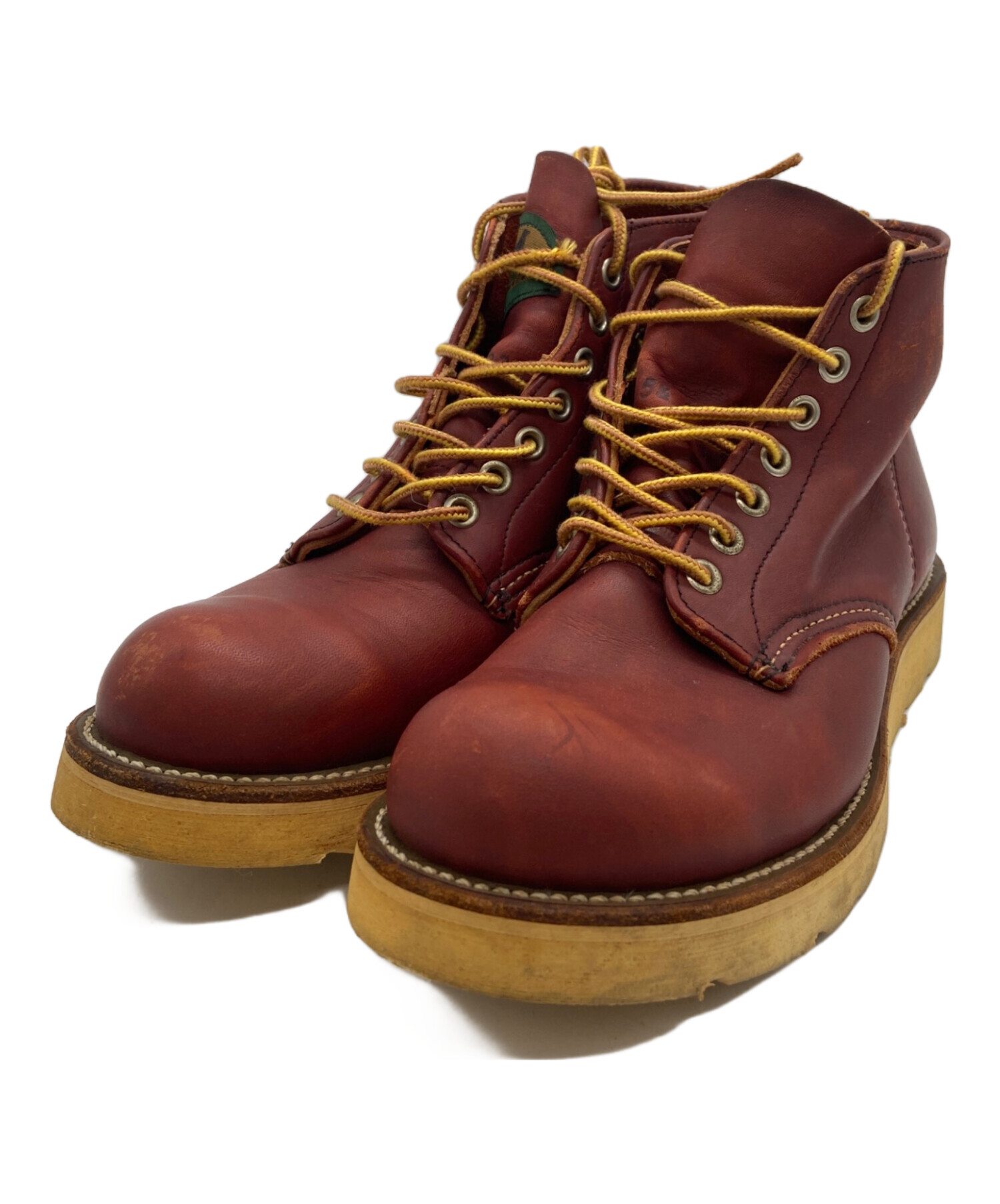 中古・古着通販】RED WING (レッドウィング) ワークブーツ レッド