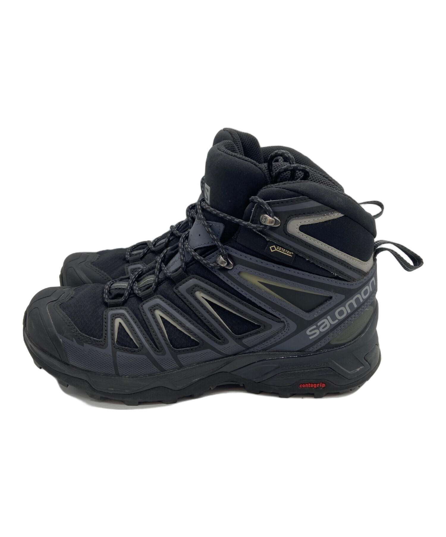 Salomon サロモン ブーツ 27cm 黒 【古着】【中古】【送料無料】 中古・古着通販】SALOMON (サロモン) トレッキングブーツ ブラック