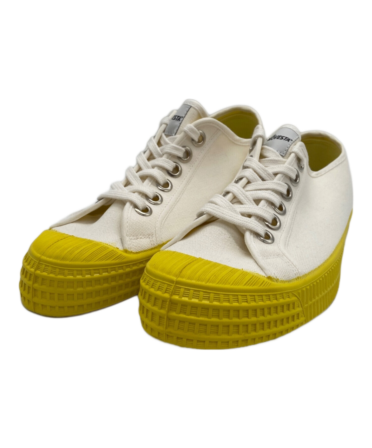 BEAMS 別注　NOVESTA スニーカー　イエロー　used 中古・古着通販】NOVESTA (ノベスタ) ローカットスニーカー イエロー