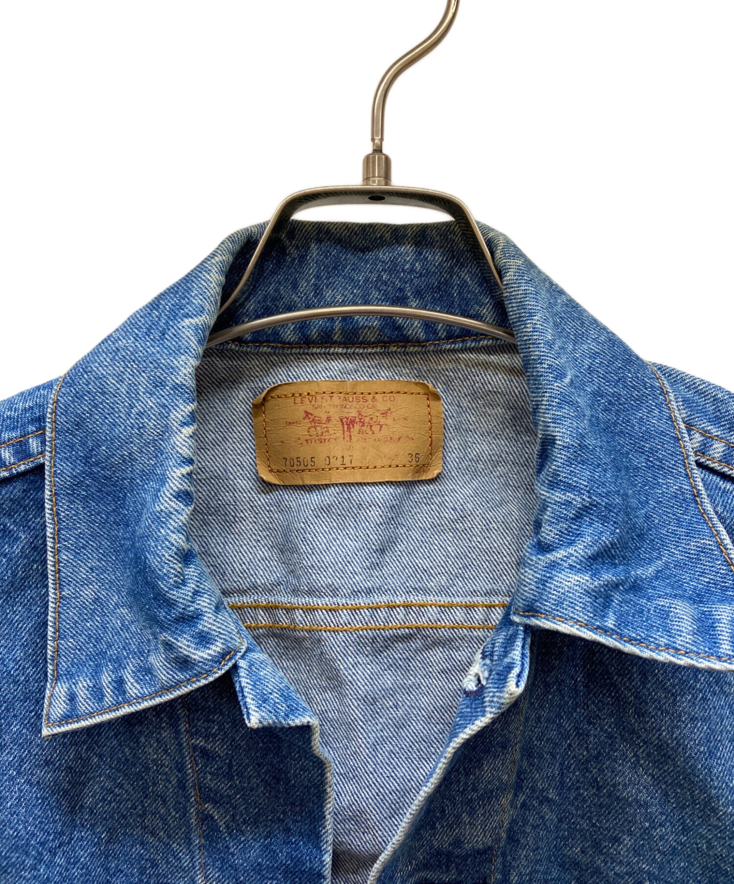 中古・古着通販】LEVI'S (リーバイス) デニムジャケット/4th/極東/90