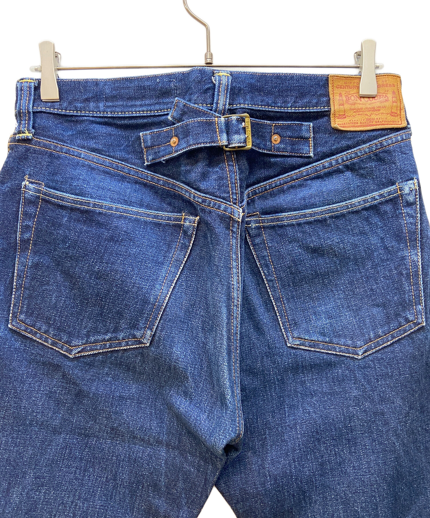 中古・古着通販】BONCOURA (ボンクラ) デニムパンツ インディゴ サイズ
