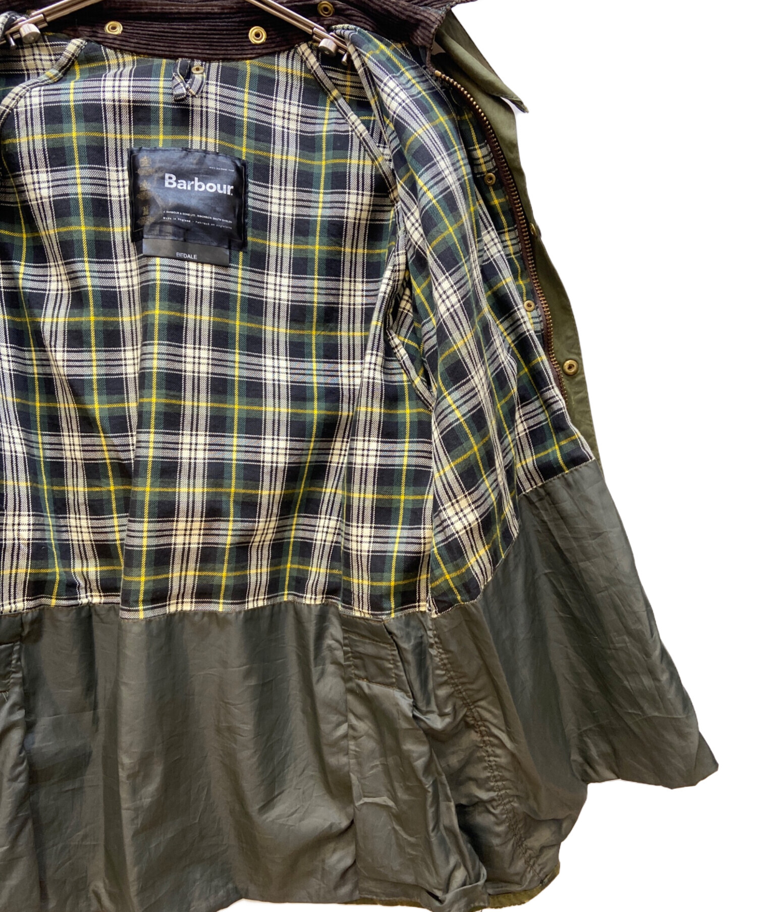 中古・古着通販】Barbour (バブアー) ワックスコットンジャケット 