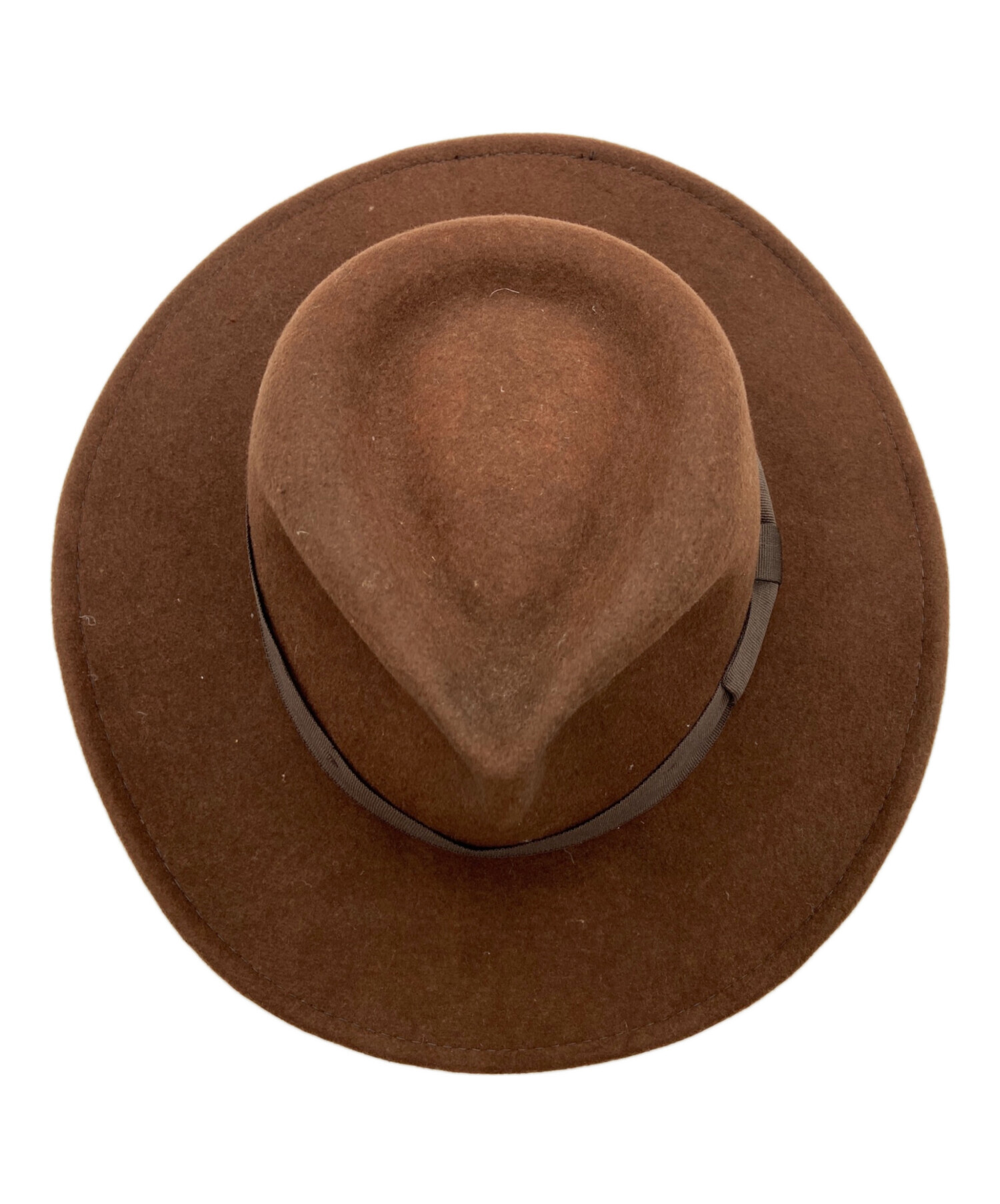 INDIANA JONES インディ・ジョーンズ ウールハット ブラウン 中古・古着通販】INDIANA JONES (インディアナジョーンズ) ウール