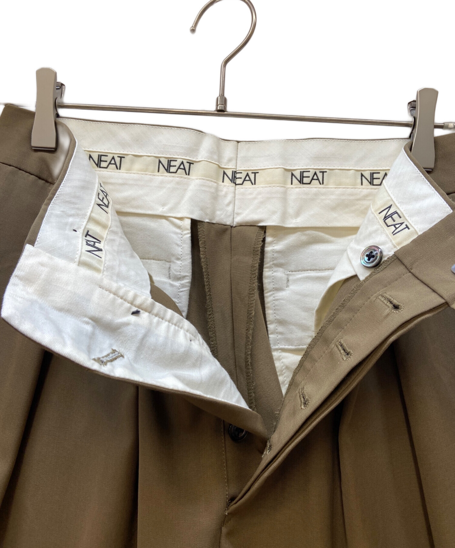 中古・古着通販】NEAT (ニート) スラックス/センタープリーツ