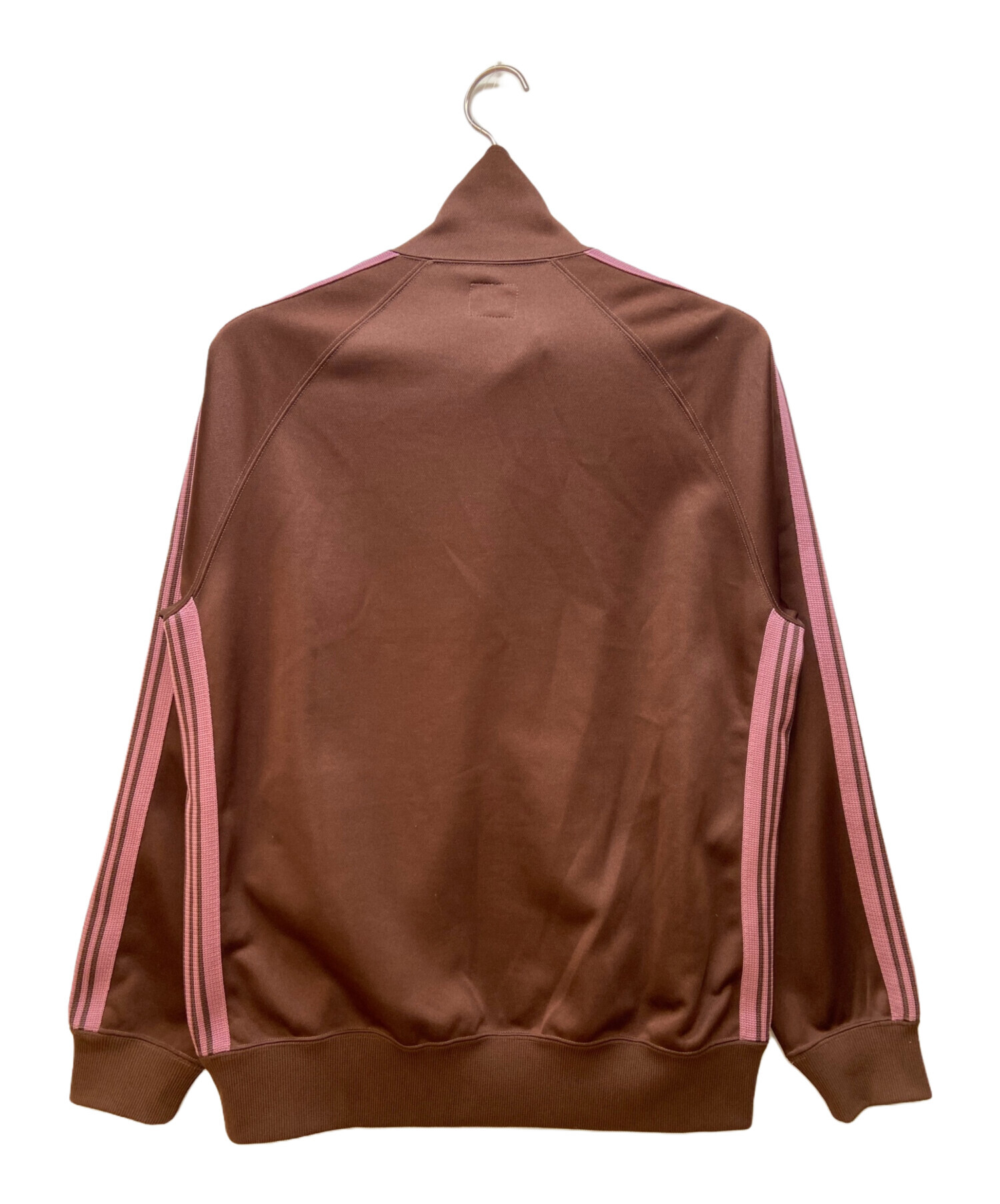 Needles トラッククルーネック ブラウンピンク 中古・古着通販】Needles (ニードルズ) トラックジャケット ブラウン