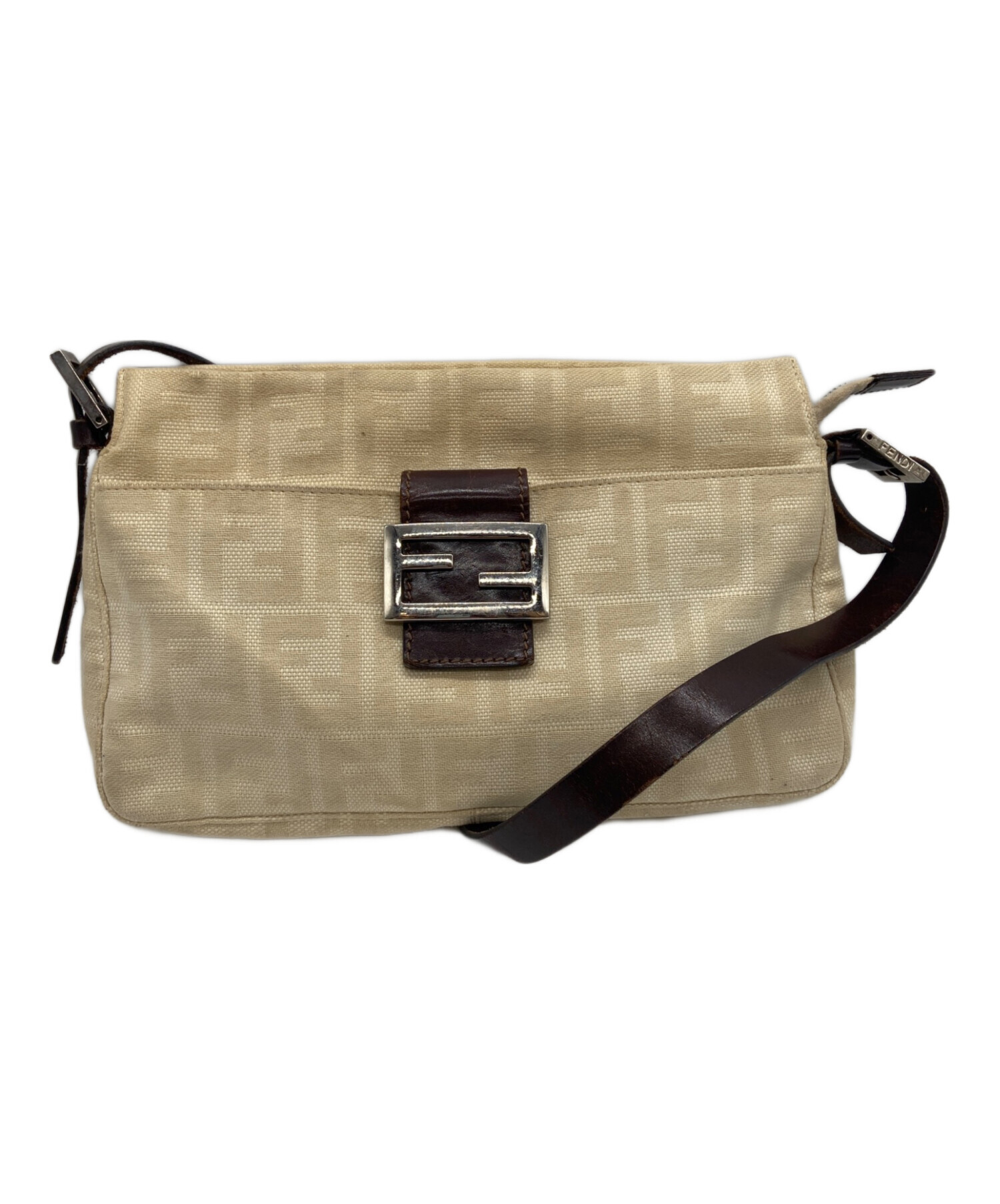 中古・古着通販】FENDI (フェンディ) ショルダーバッグ ベージュ
