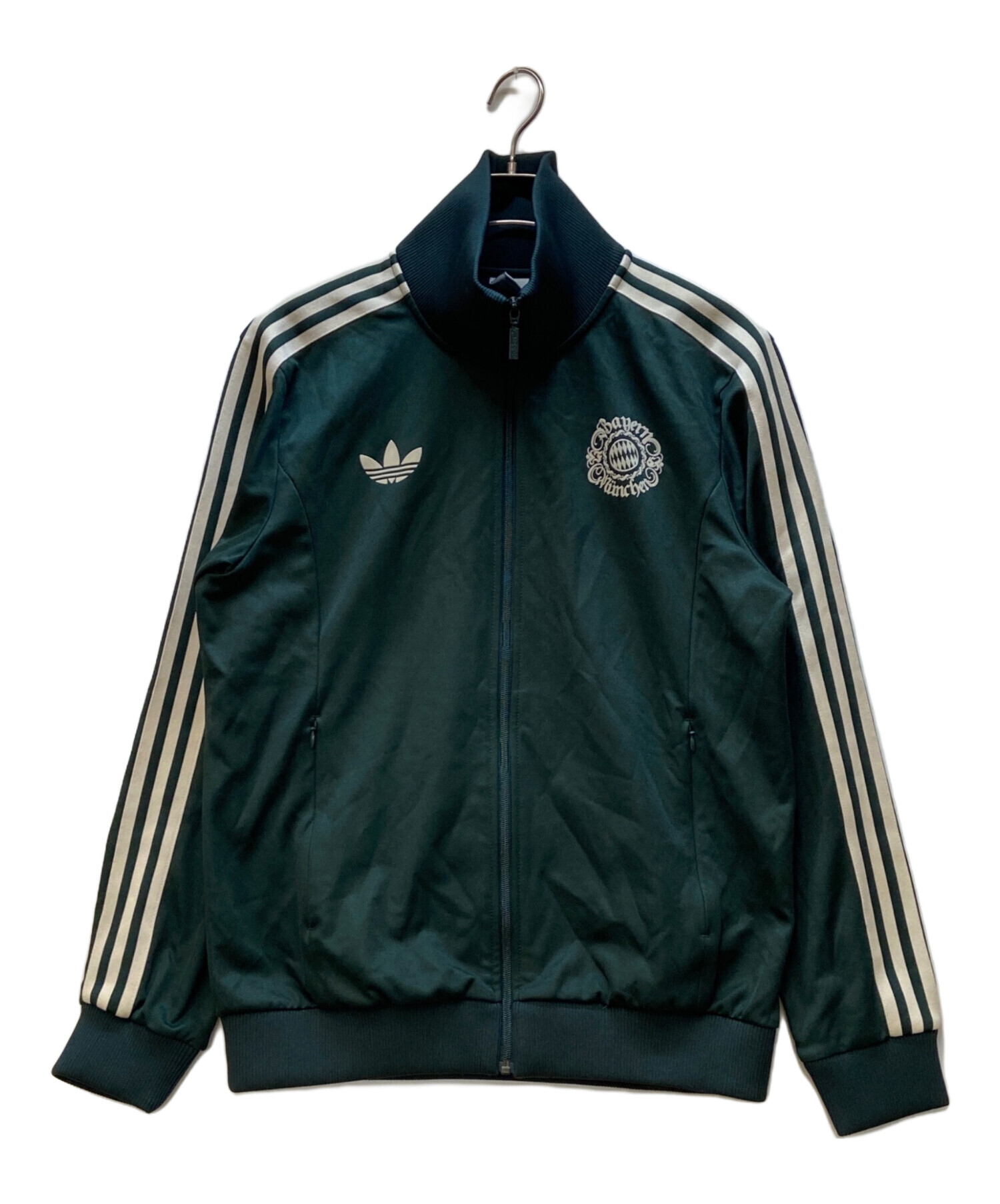 アディダス 中国限定 トラックジャケット　オリーブ/カーキ　Sサイズ 中古・古着通販】adidas (アディダス) トラックジャケット グリーン