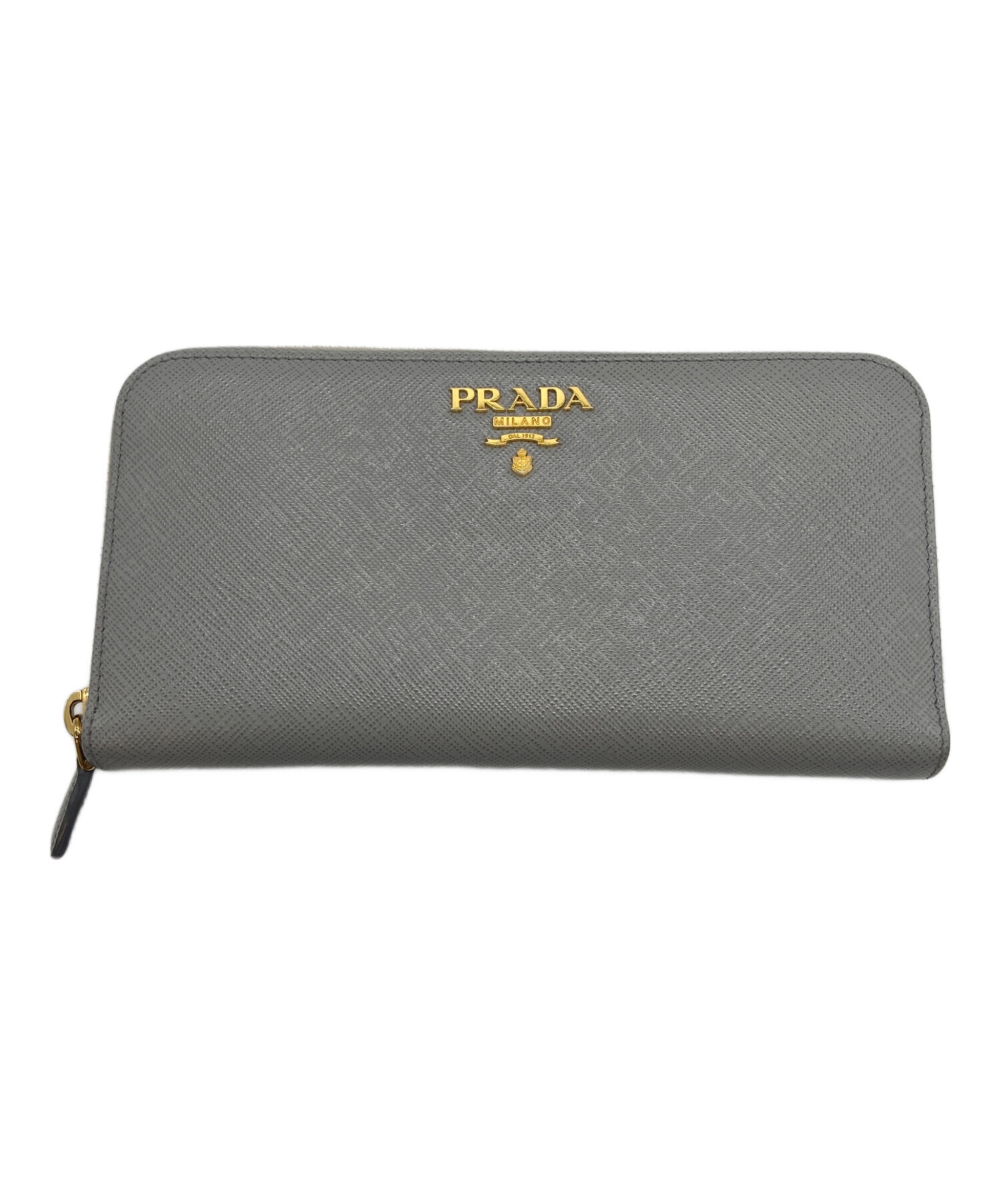 中古・古着通販】PRADA (プラダ) 長財布 グレー｜ブランド・古着通販