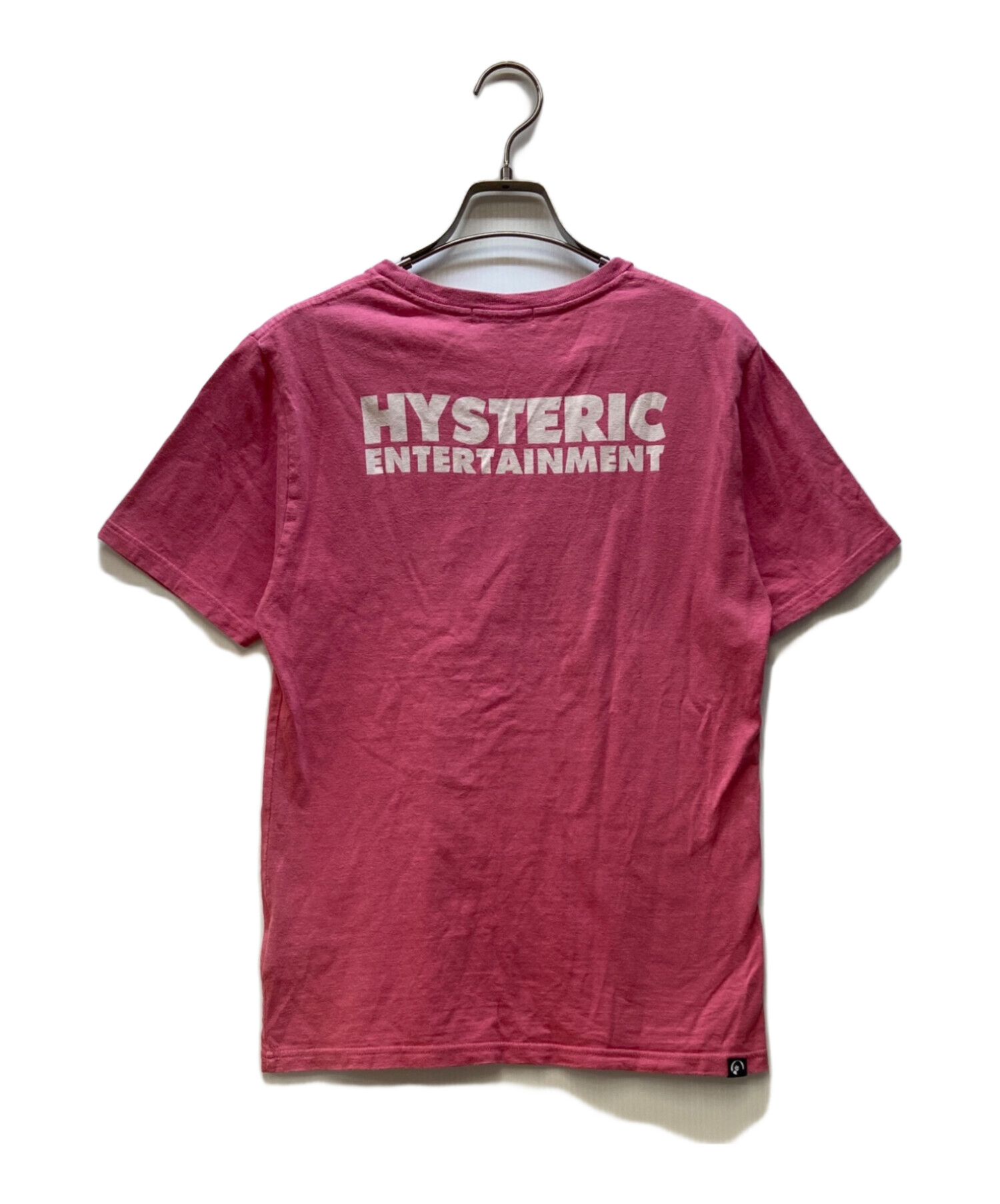 HYSTERIC GLAMOUR リブ 半袖 カットソー ボルドー 中古・古着通販】Hysteric Glamour (ヒステリックグラマー) 半袖