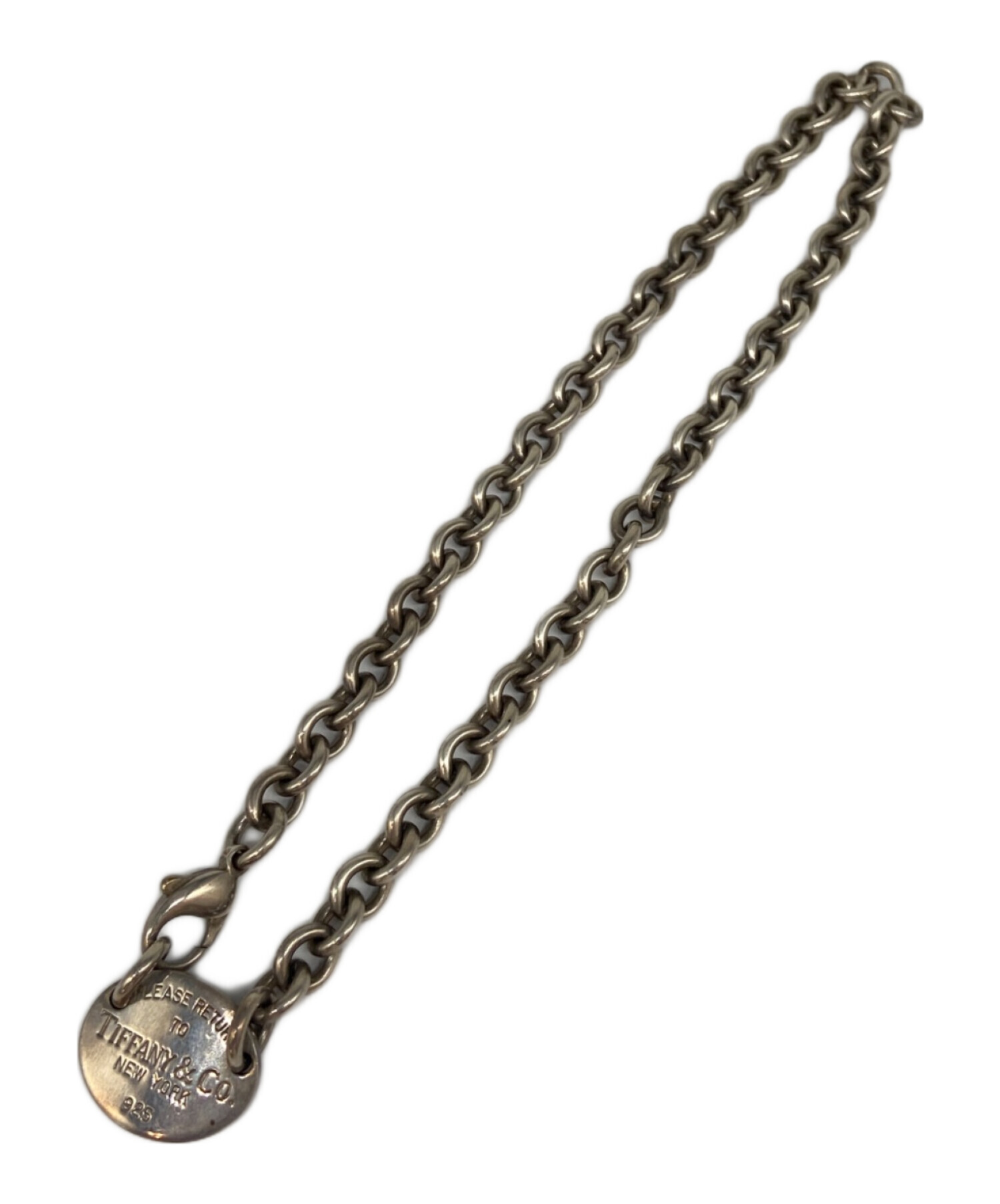 中古・古着通販】TIFFANY & Co. (ティファニー) シルバーチェーン